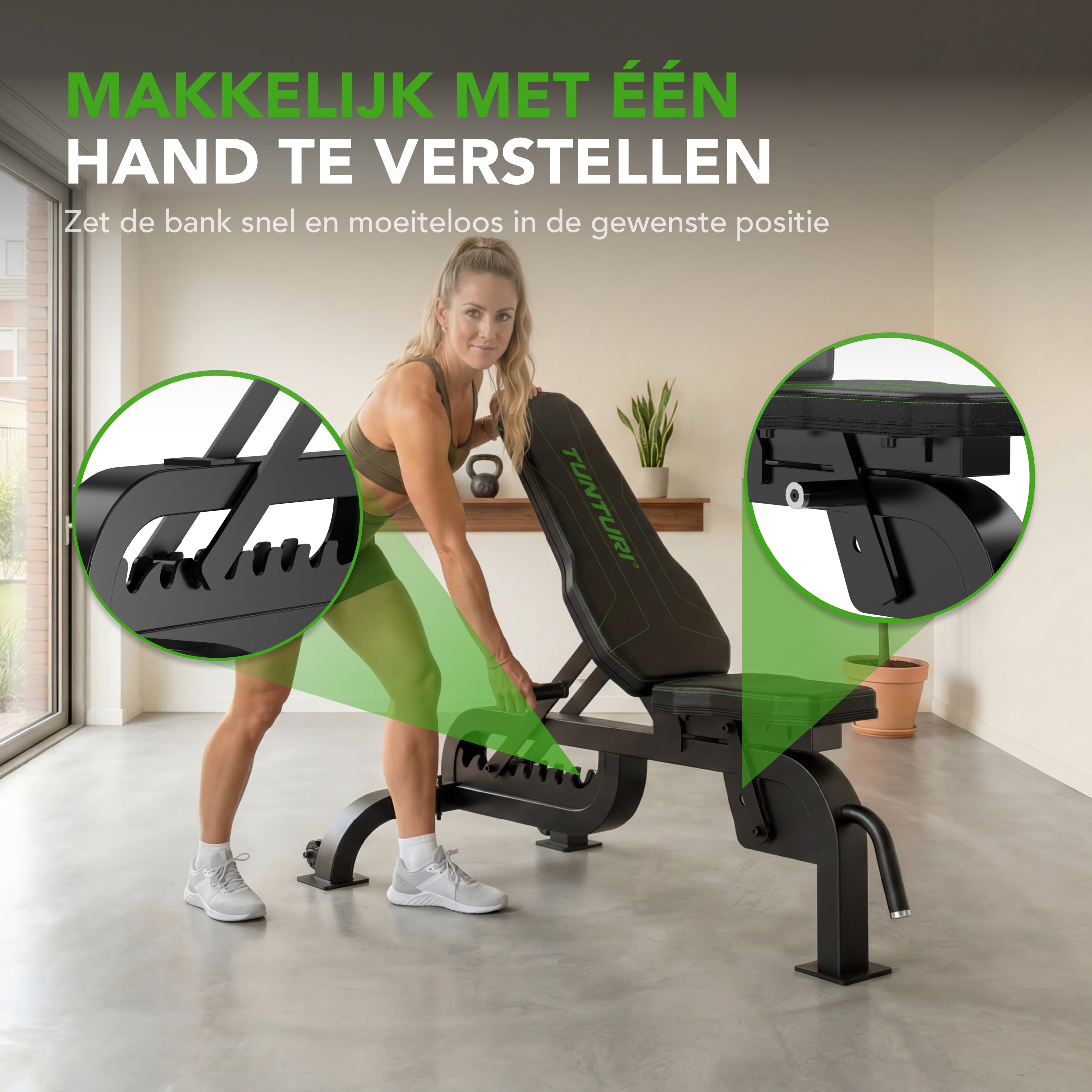 Tunturi UB90 Pro Utility Bench afbeelding 3