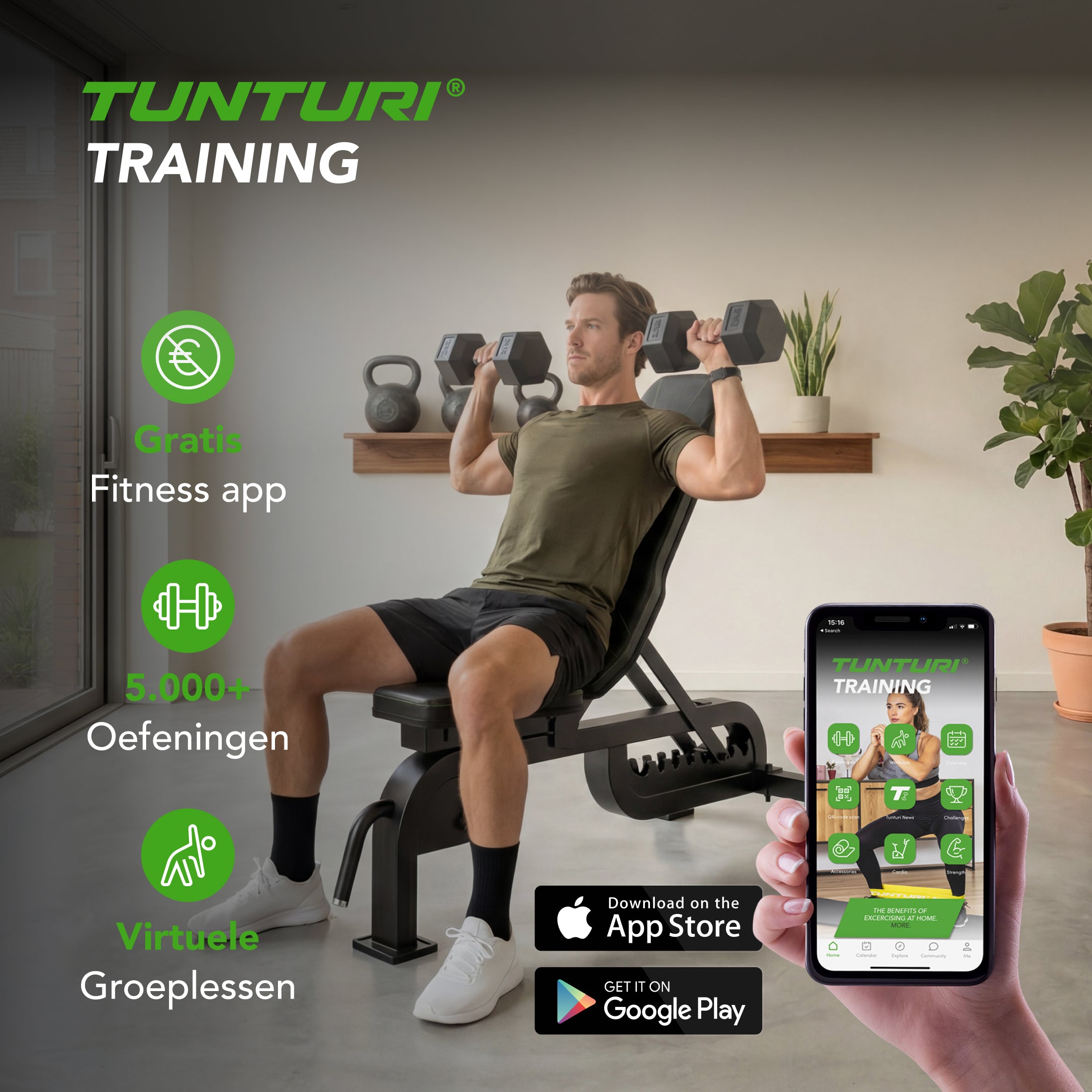 Tunturi UB90 Pro Utility Bench afbeelding 7