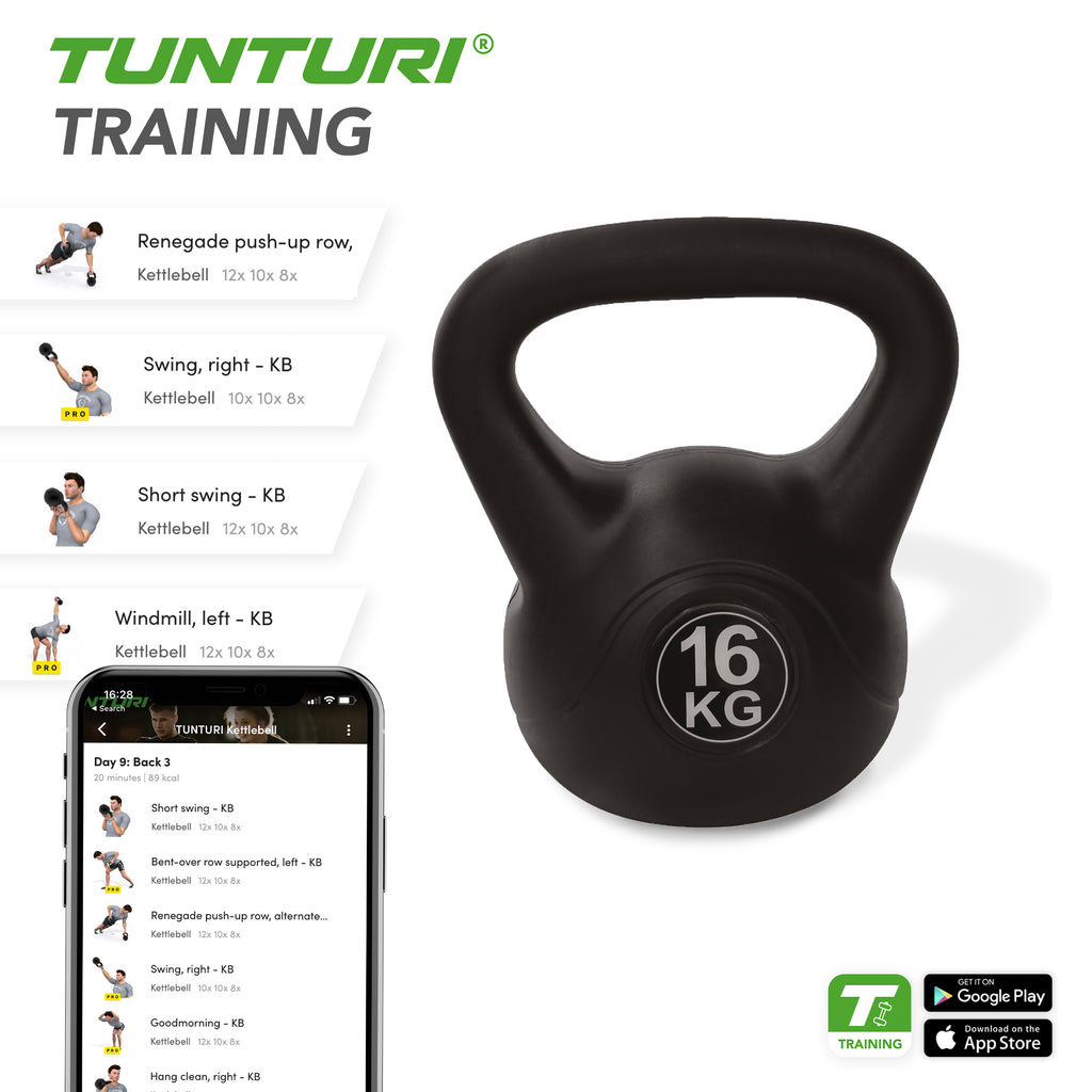 Tunturi PE Kettlebell 16kg afbeelding 4