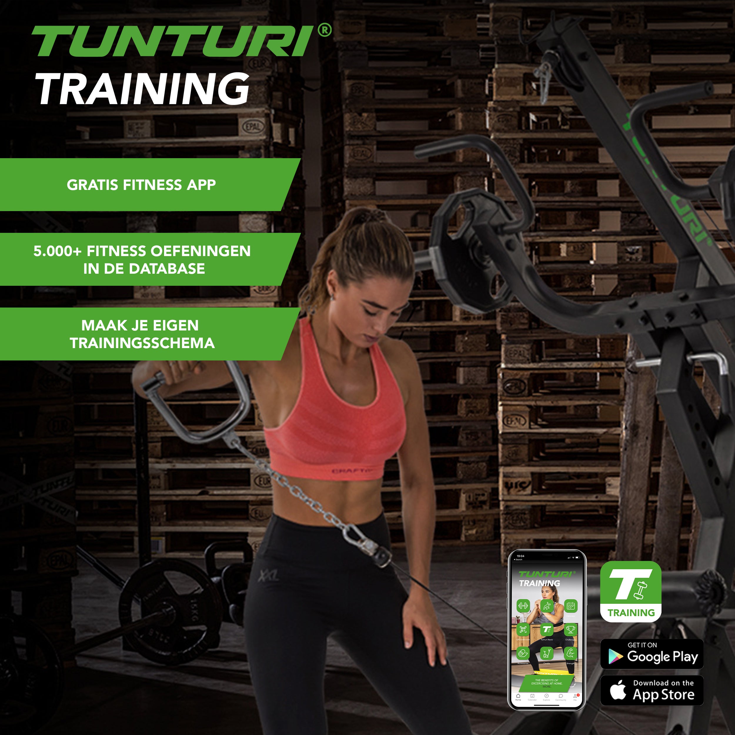 Tunturi WT85 Leverage Pulley Gym afbeelding 15