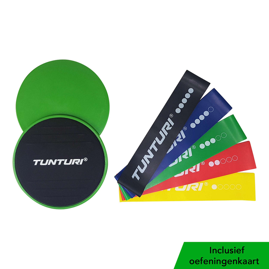 Tunturi Resistance & Core Sliders Set
