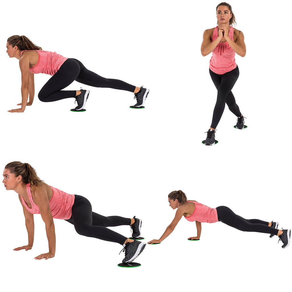 Tunturi Resistance & Core Sliders Set afbeelding 3
