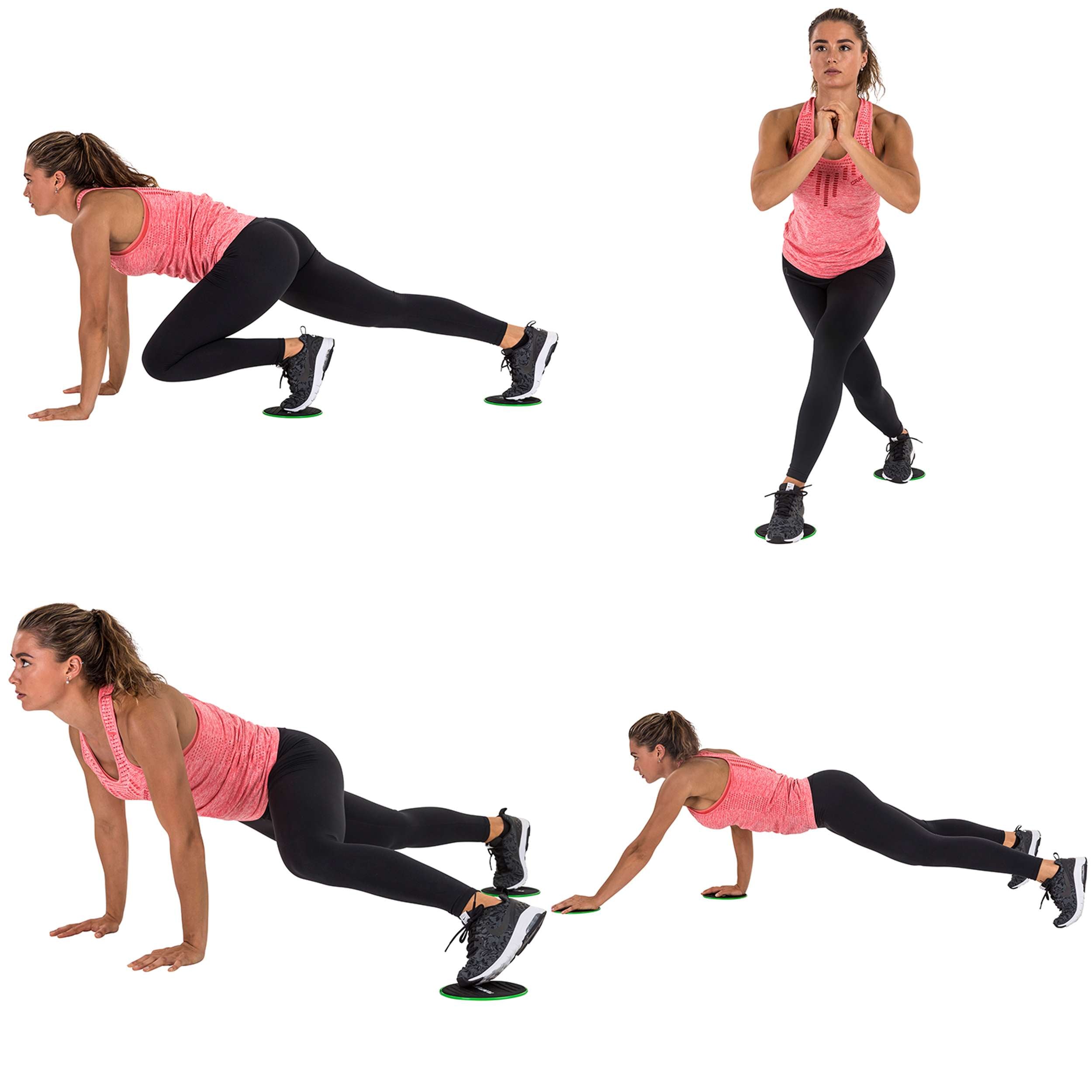 Tunturi Resistance & Core Sliders Set afbeelding 3