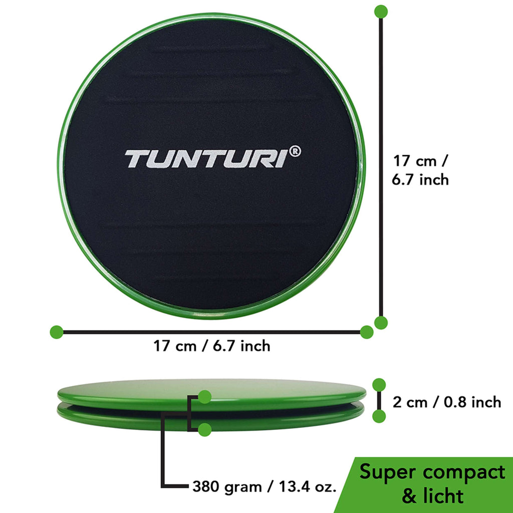 Tunturi Resistance & Core Sliders Set afbeelding 5