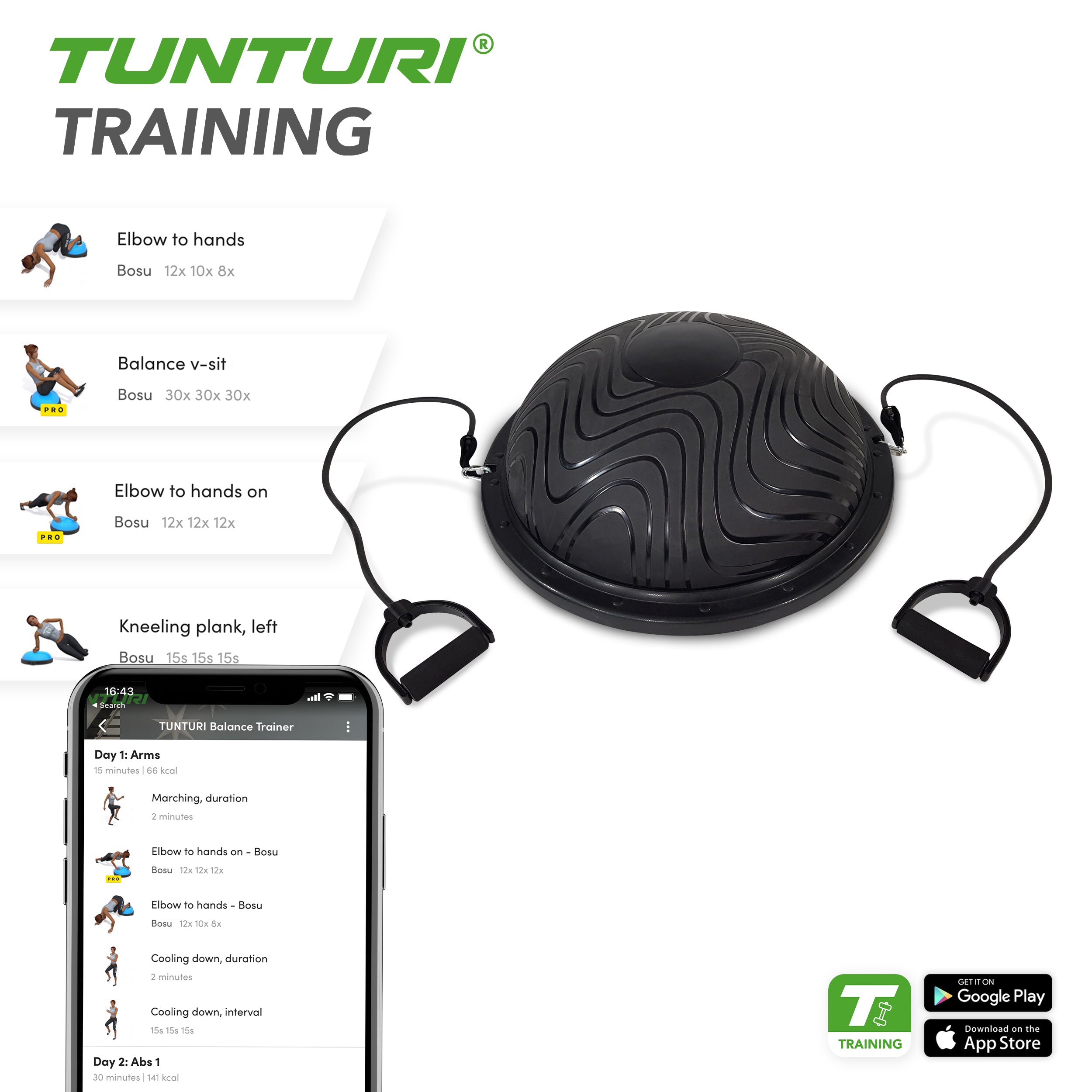Tunturi Pro Balance Trainer afbeelding 5