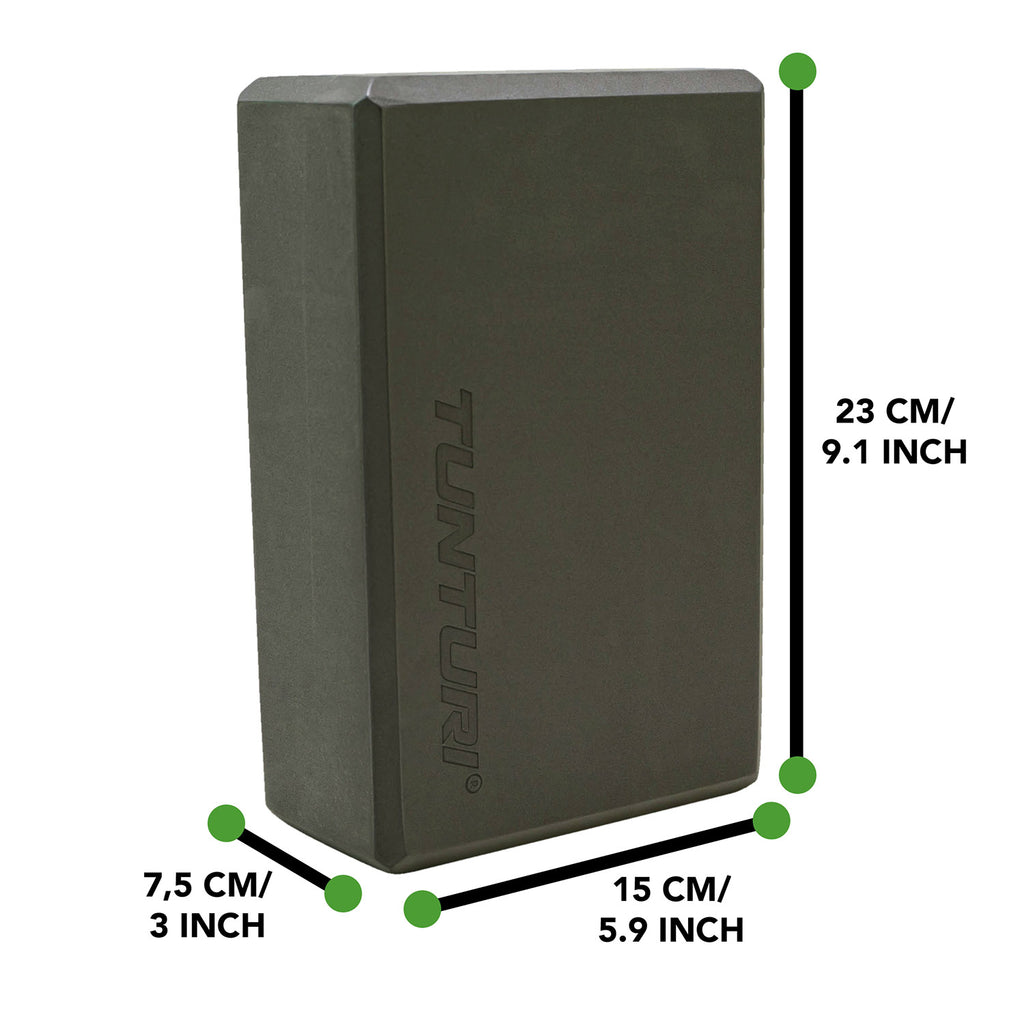 Tunturi Yoga Block - Anthracite afbeelding 4