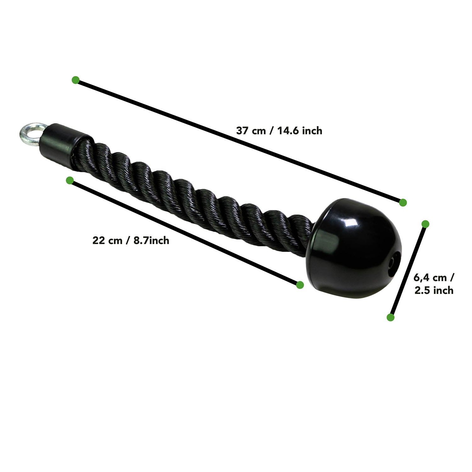 Tunturi Single Tricep Rope afbeelding 2