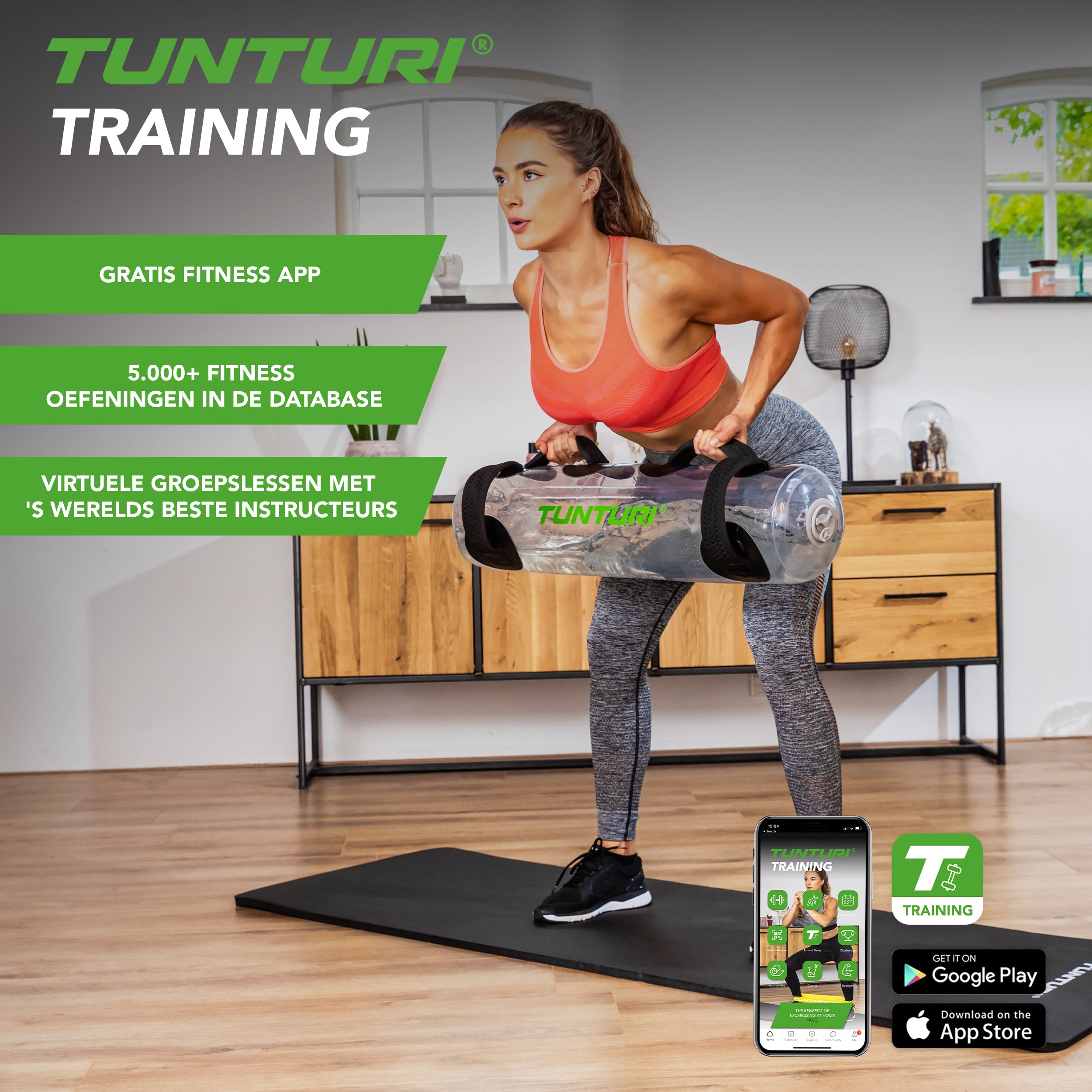 Tunturi Aquabag - 20kg afbeelding 2
