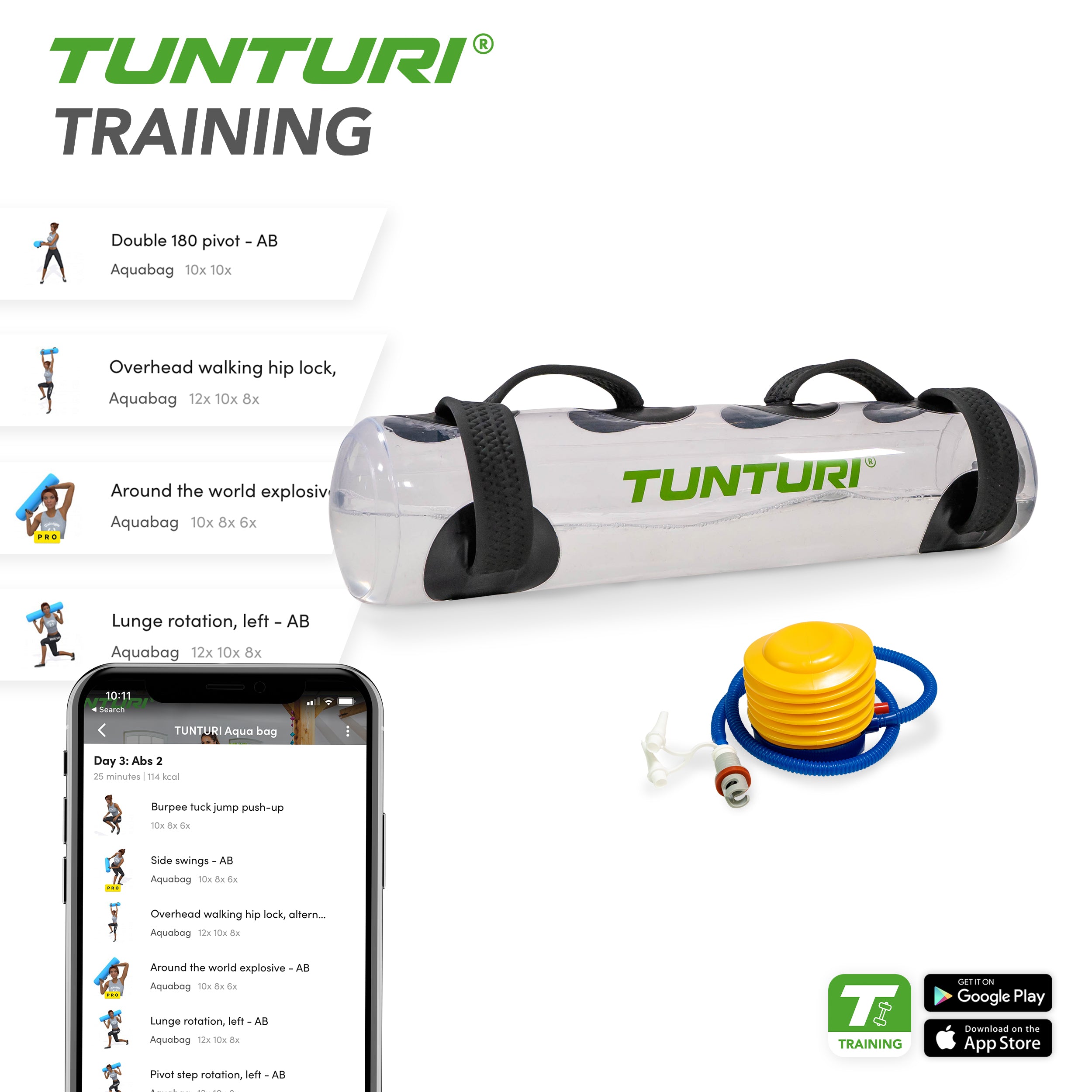 Tunturi Aquabag - 20kg afbeelding 3