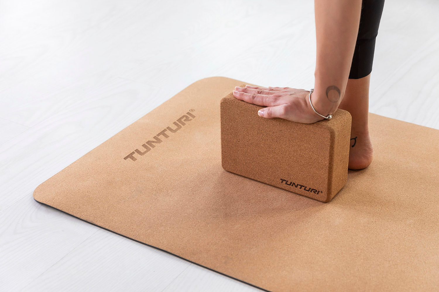 Tunturi Cork Yoga Block afbeelding 3