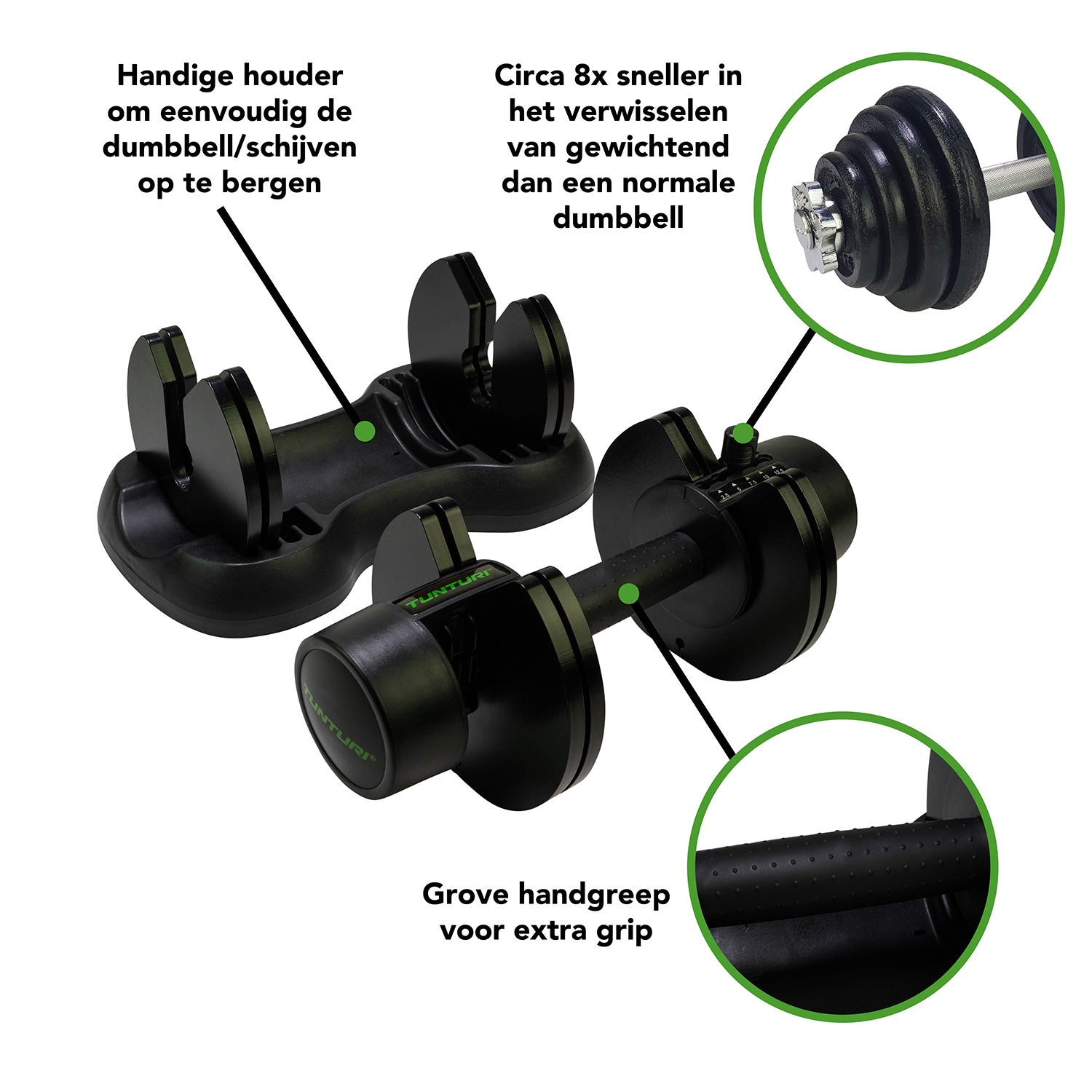 Tunturi Selector Dumbbell 12,5kg afbeelding 4