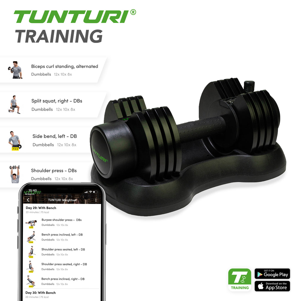 Tunturi Selector Dumbbell 12,5kg afbeelding 6