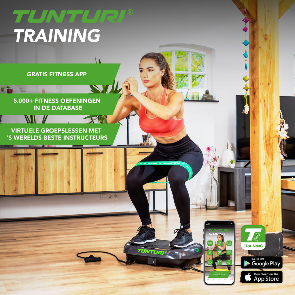 Tunturi Cardio Fit V10 Vibration Plate afbeelding 2