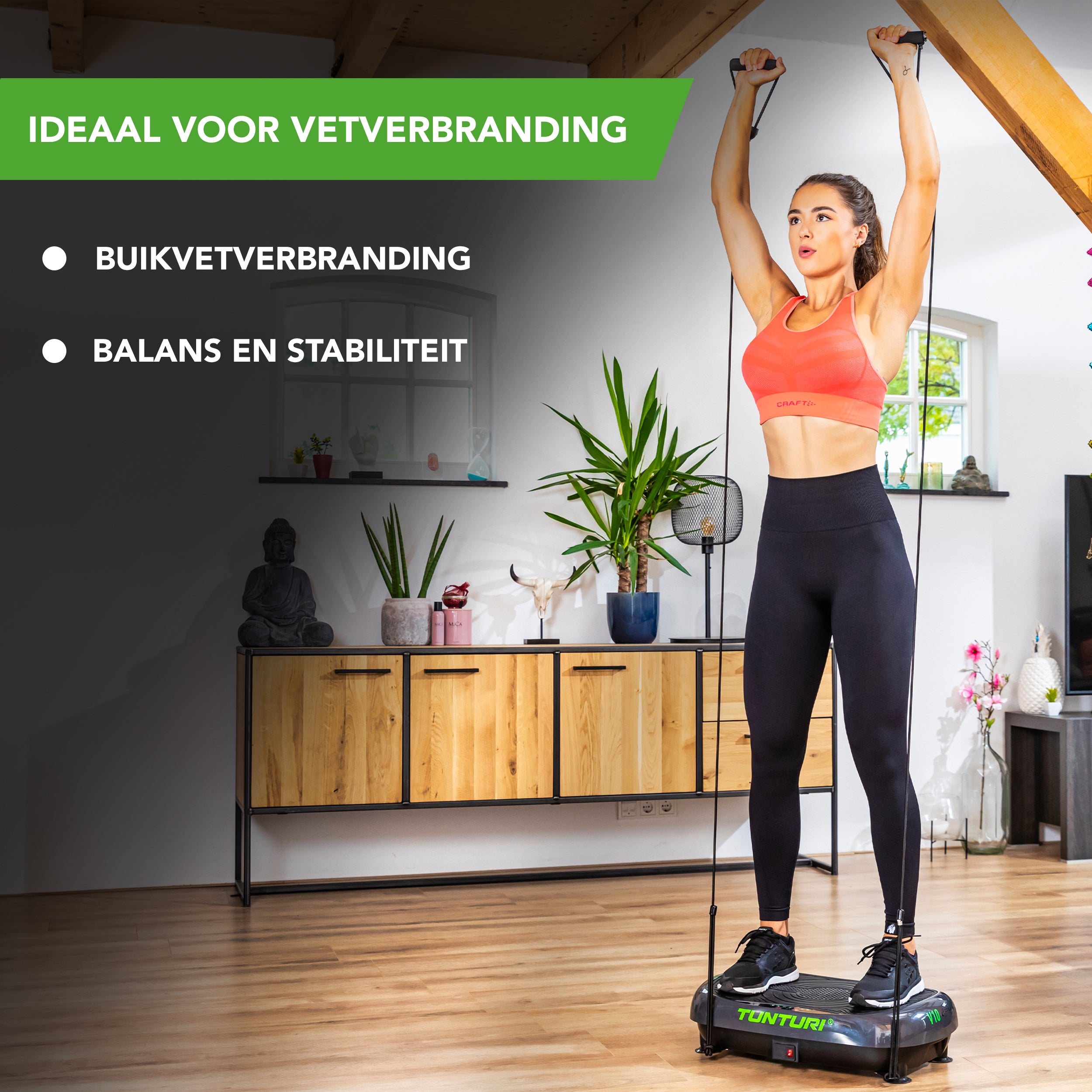 Tunturi Cardio Fit V10 Vibration Plate afbeelding 5