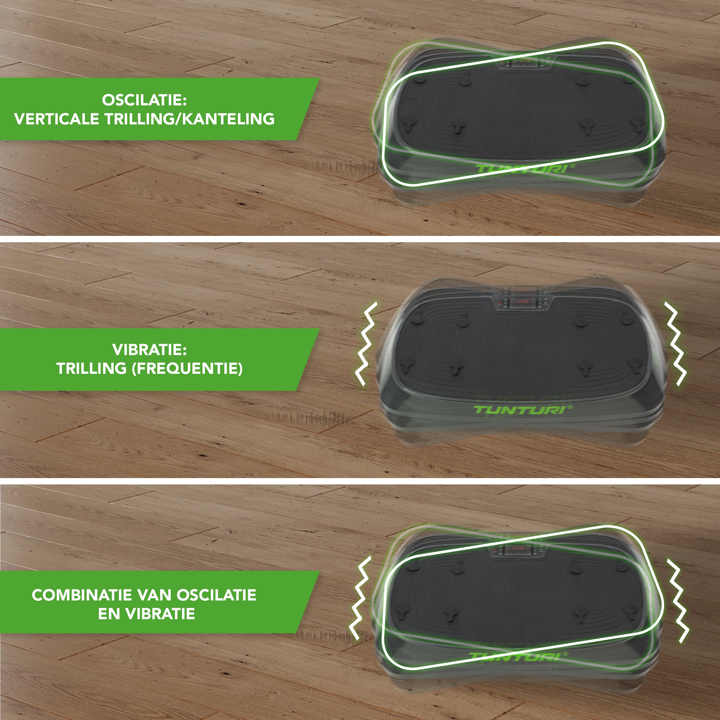 Tunturi Cardio Fit V20 Vibration Plate afbeelding 6