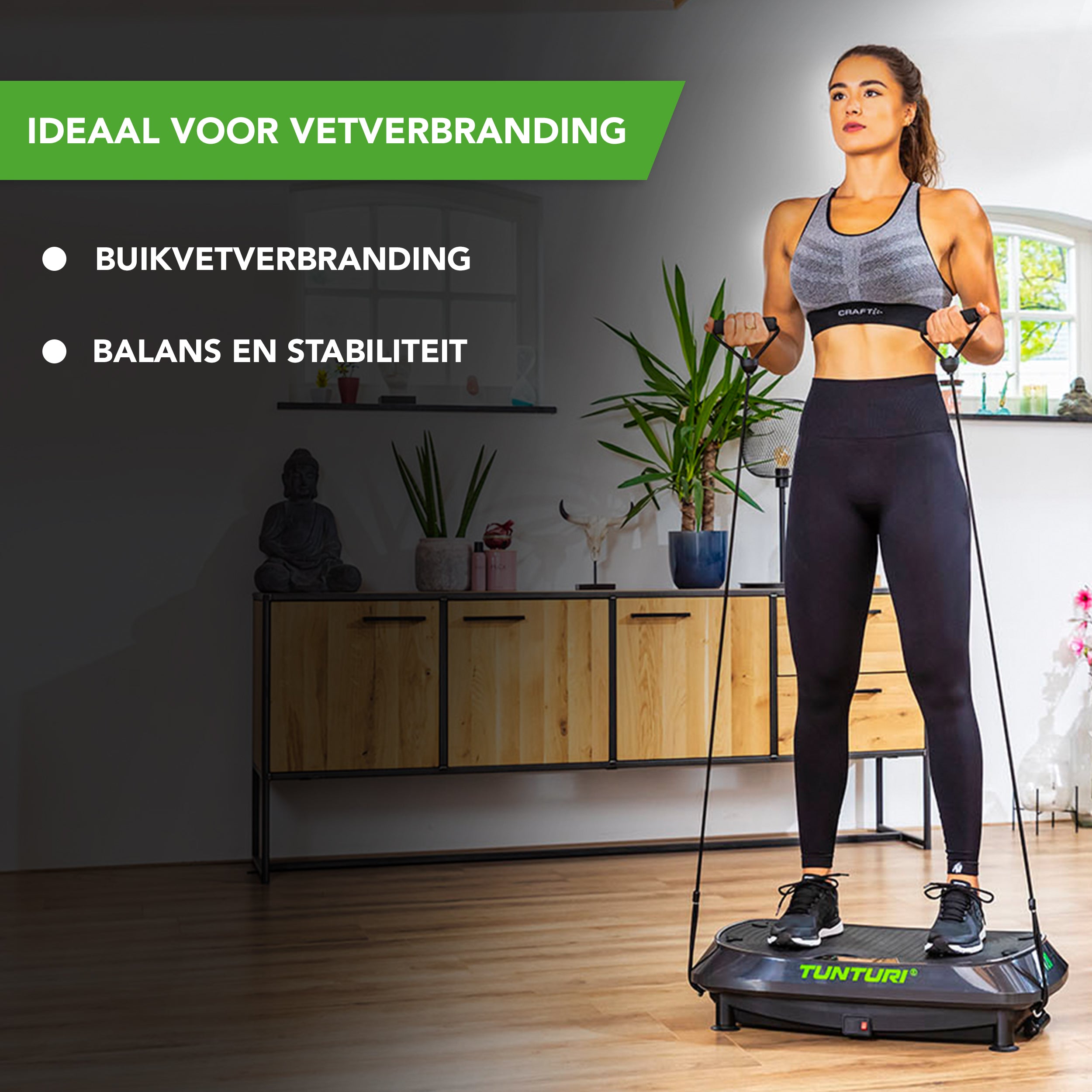 Tunturi Cardio Fit V20 Vibration Plate afbeelding 9