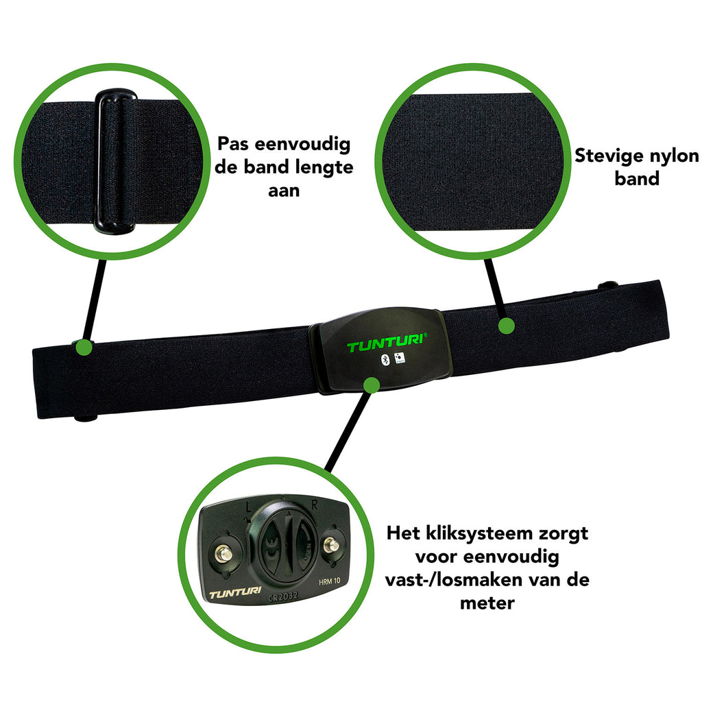 Tunturi Digital Heart Rate Monitor Chest Belt (BT/ANT+) afbeelding 5