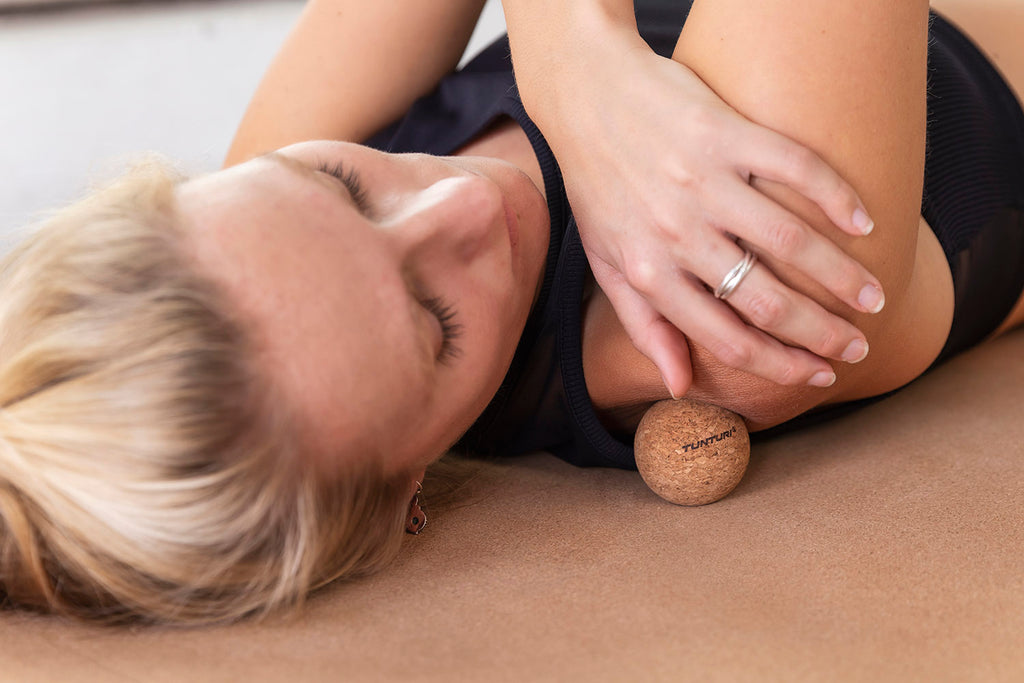 Tunturi Cork Massage Ball Set afbeelding 6