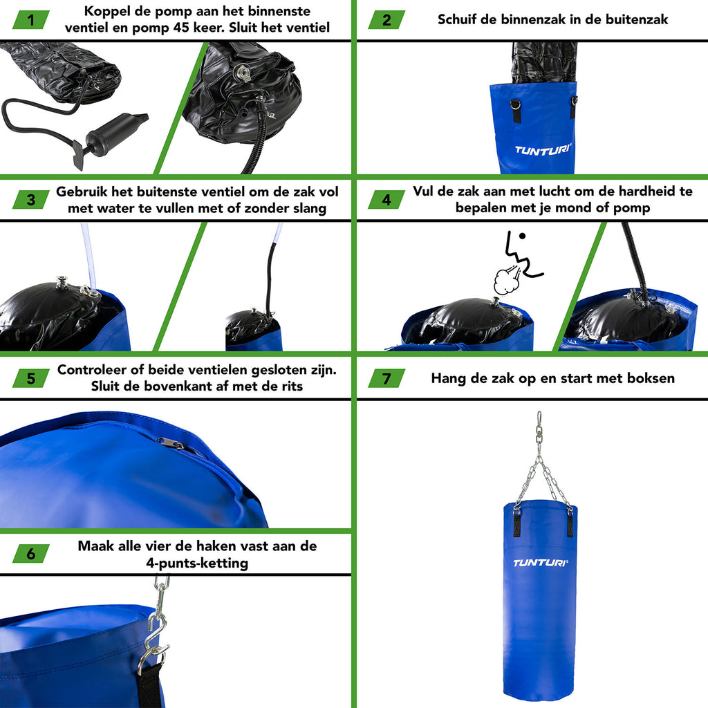 Tunturi Aqua Boxing Bag 150cm afbeelding 4