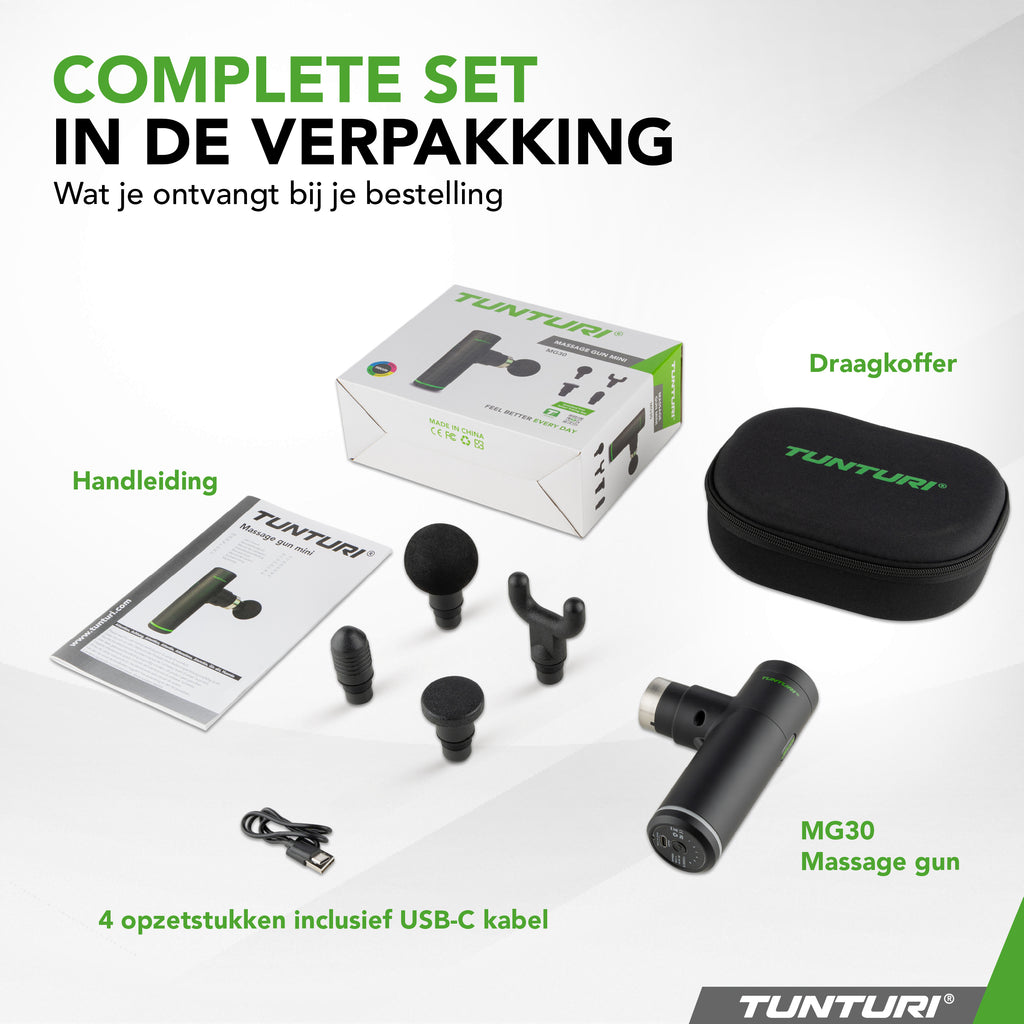 Tunturi MG30 Massage Gun Mini afbeelding 11
