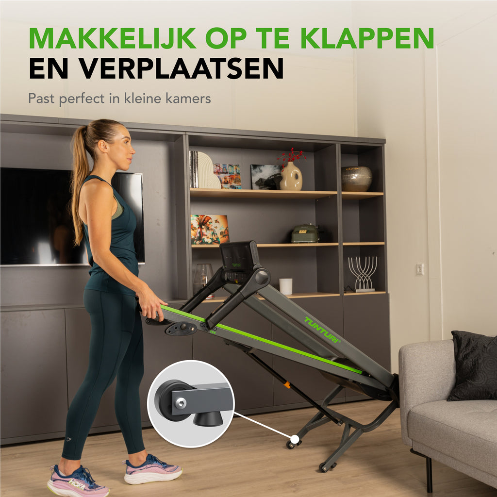 Tunturi Cardio Fit T25 Treadmill (BT) afbeelding 4