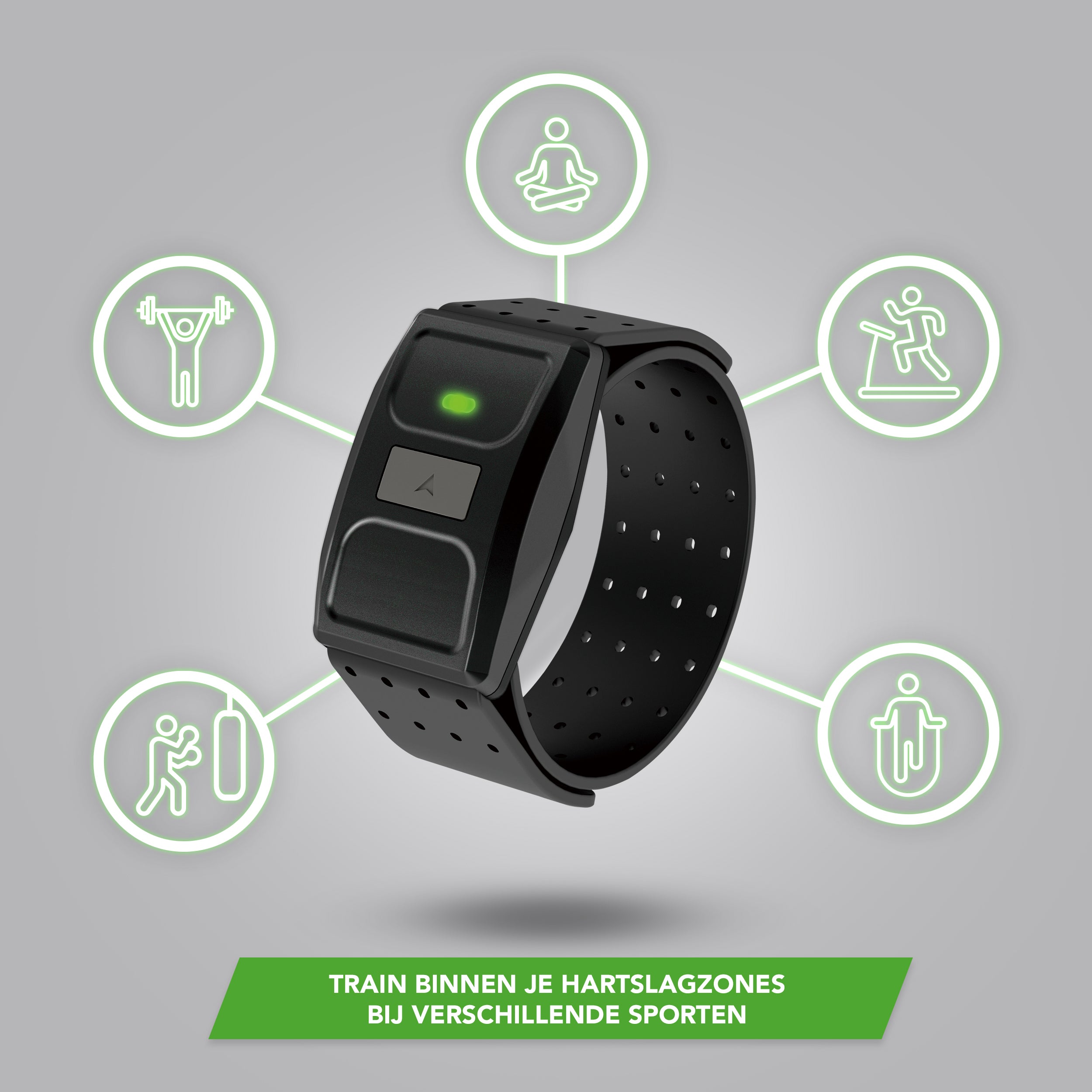 Tunturi Digital Heart Rate Monitor Armband (BT/ANT+) afbeelding 6