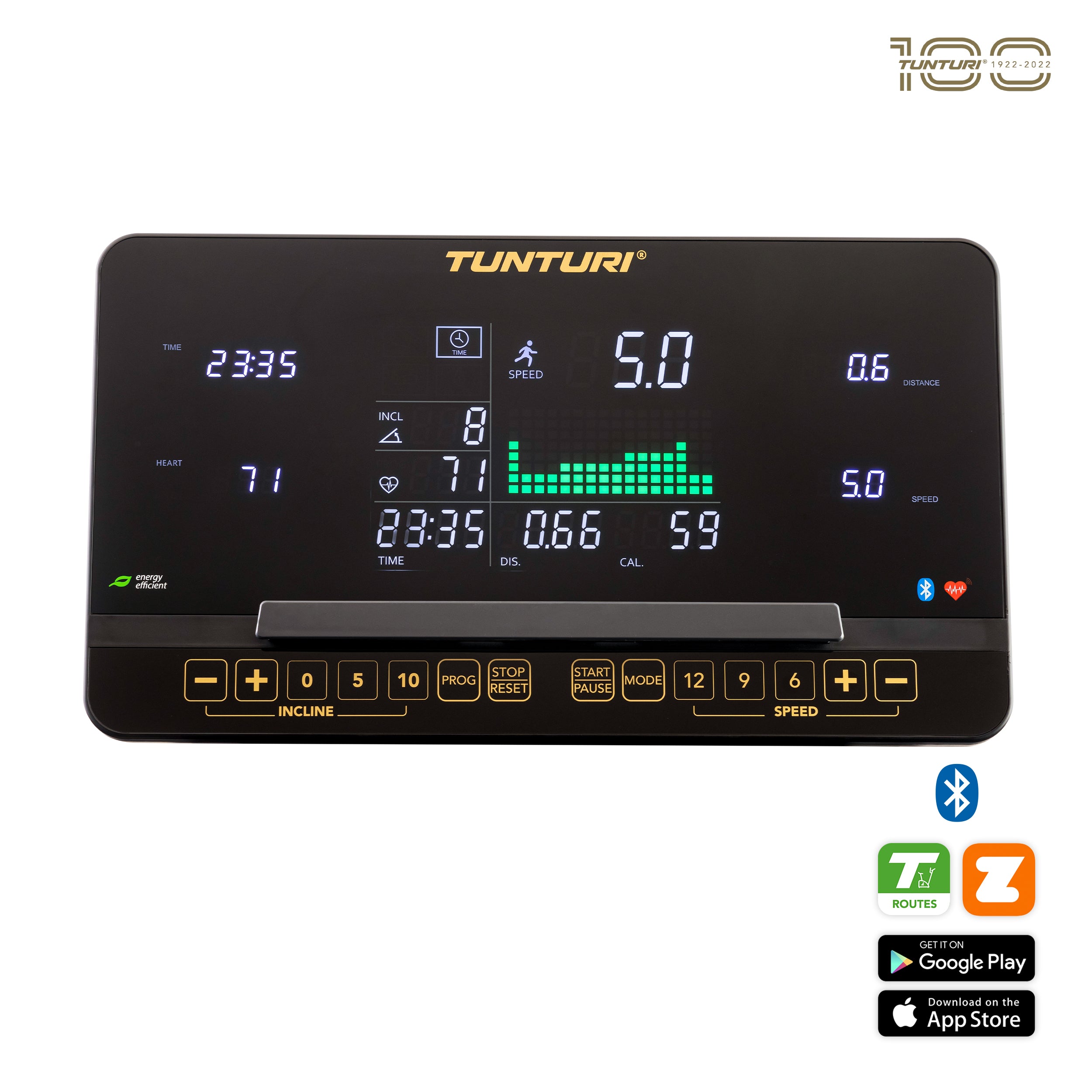 Tunturi Centuri T100 Treadmill afbeelding 4