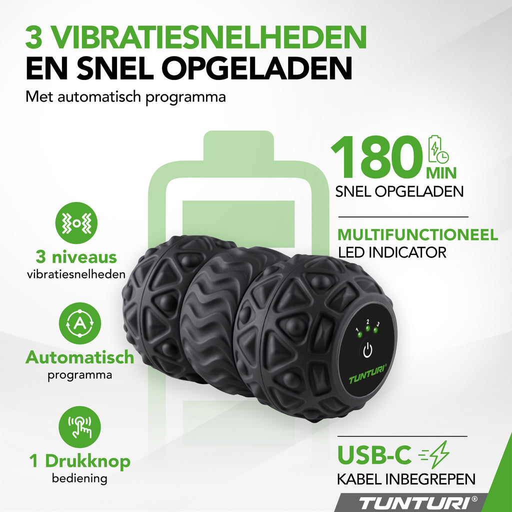 Tunturi Vibrating Massage Roller afbeelding 10