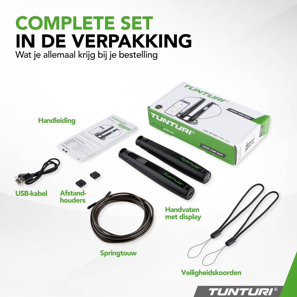 Tunturi Smart Jump Rope With Display And App afbeelding 8