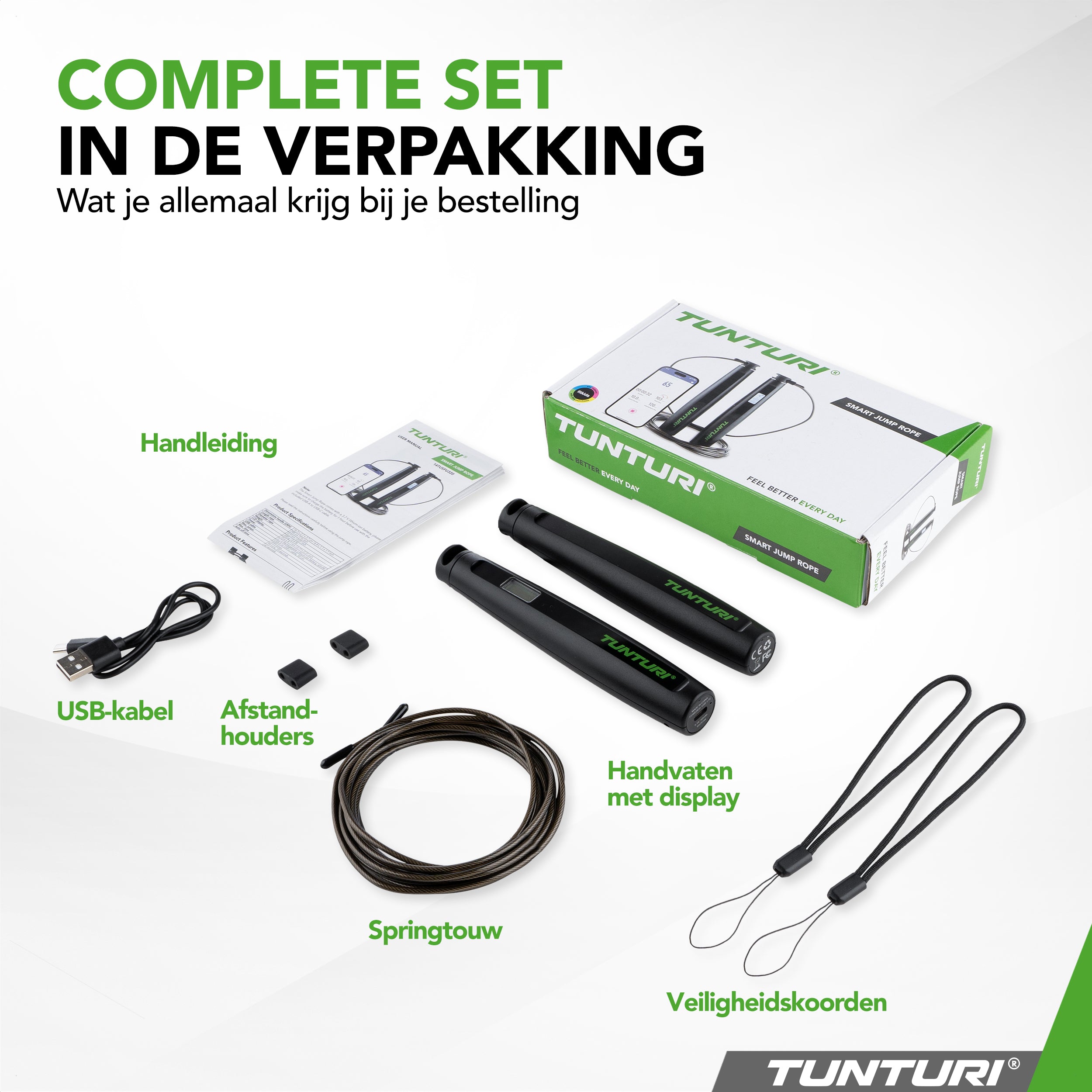 Tunturi Smart Jump Rope With Display And App afbeelding 8