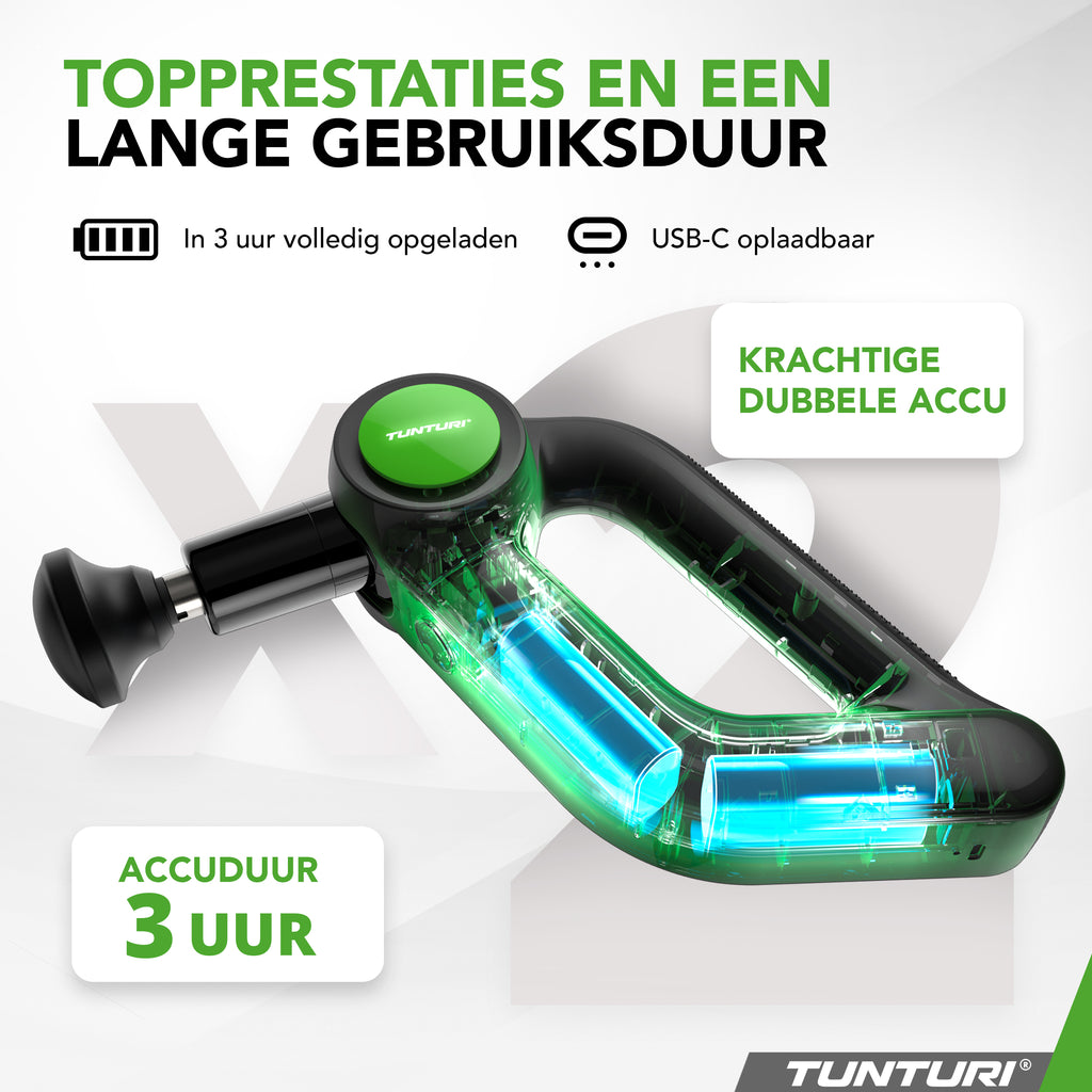 Tunturi MG70 Massage Gun Pro afbeelding 8