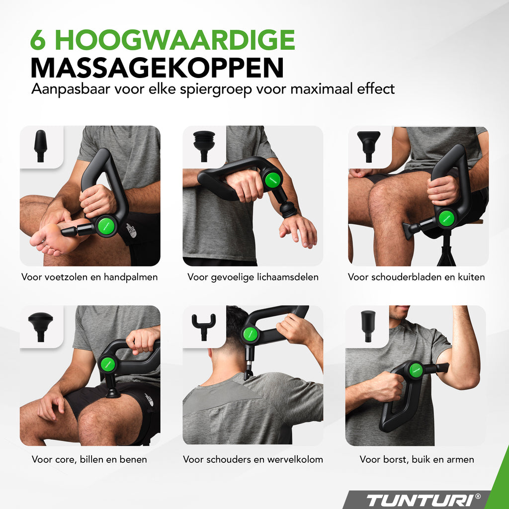 Tunturi MG70 Massage Gun Pro afbeelding 9