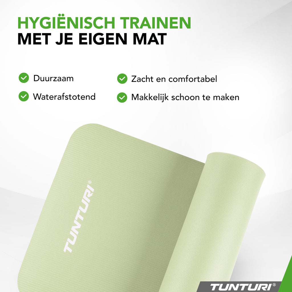 Tunturi Fitnessmat NBR - Mint afbeelding 9