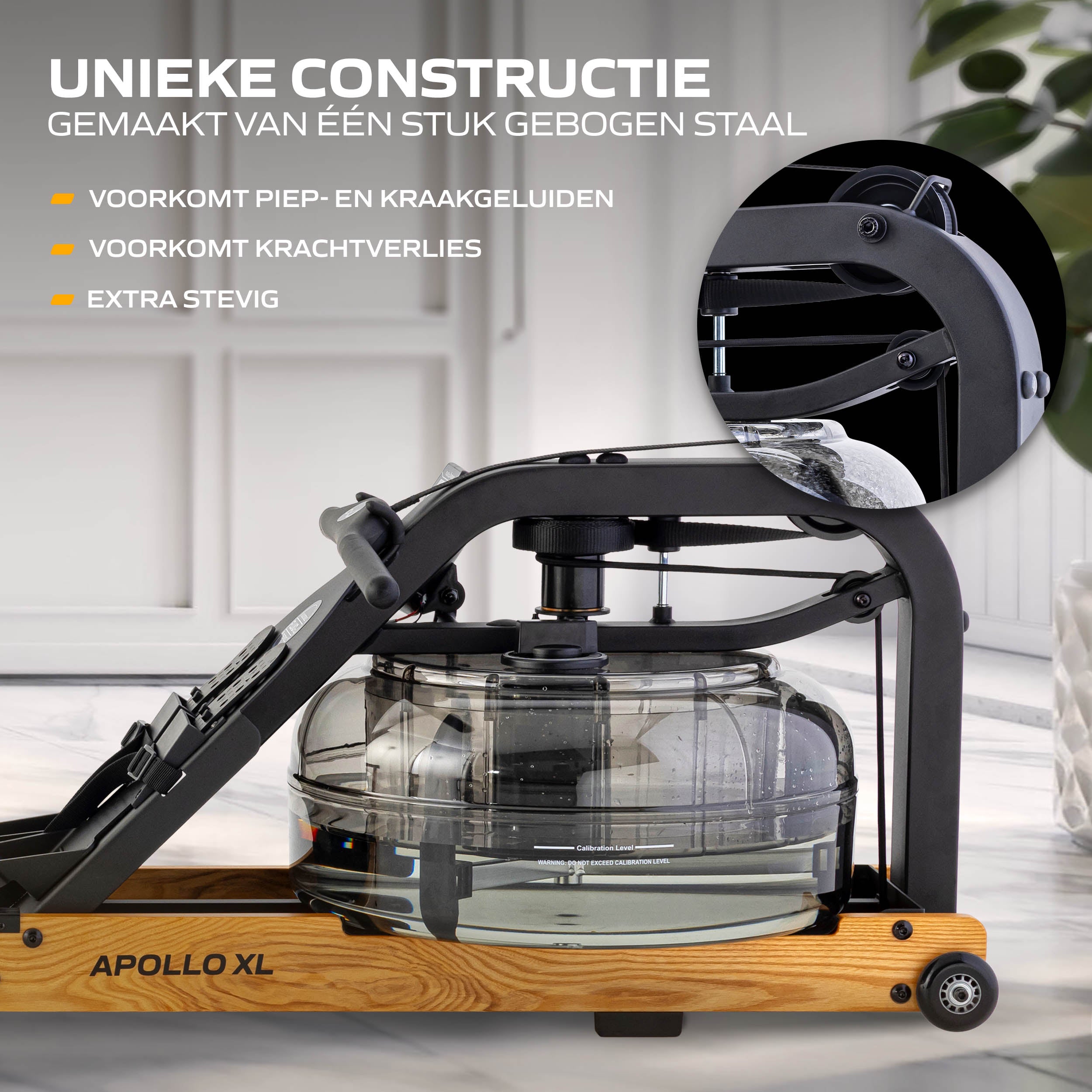 Fluid Rower Apollo XL (beech color) (1/2) afbeelding 2