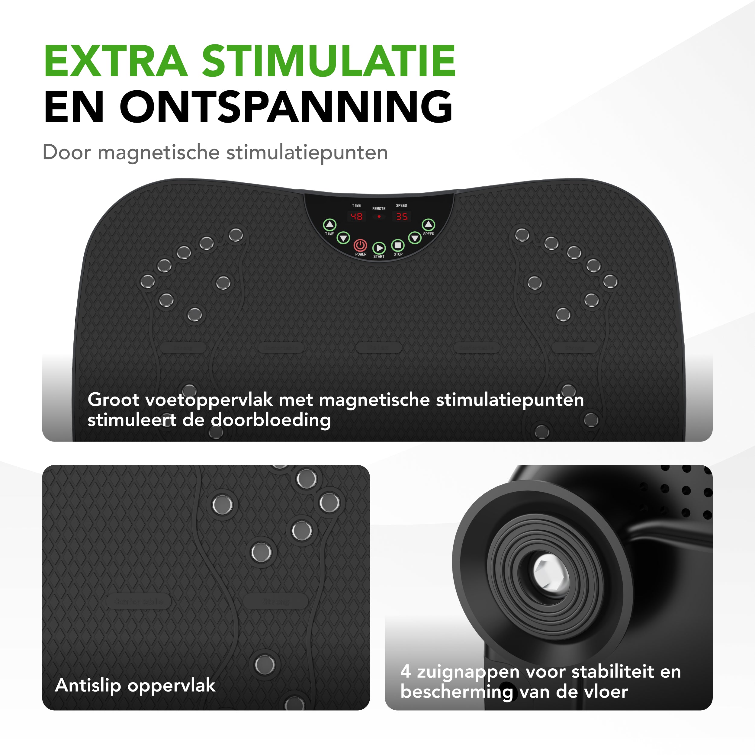 Tunturi Cardio Fit V30 Vibration plate afbeelding 3