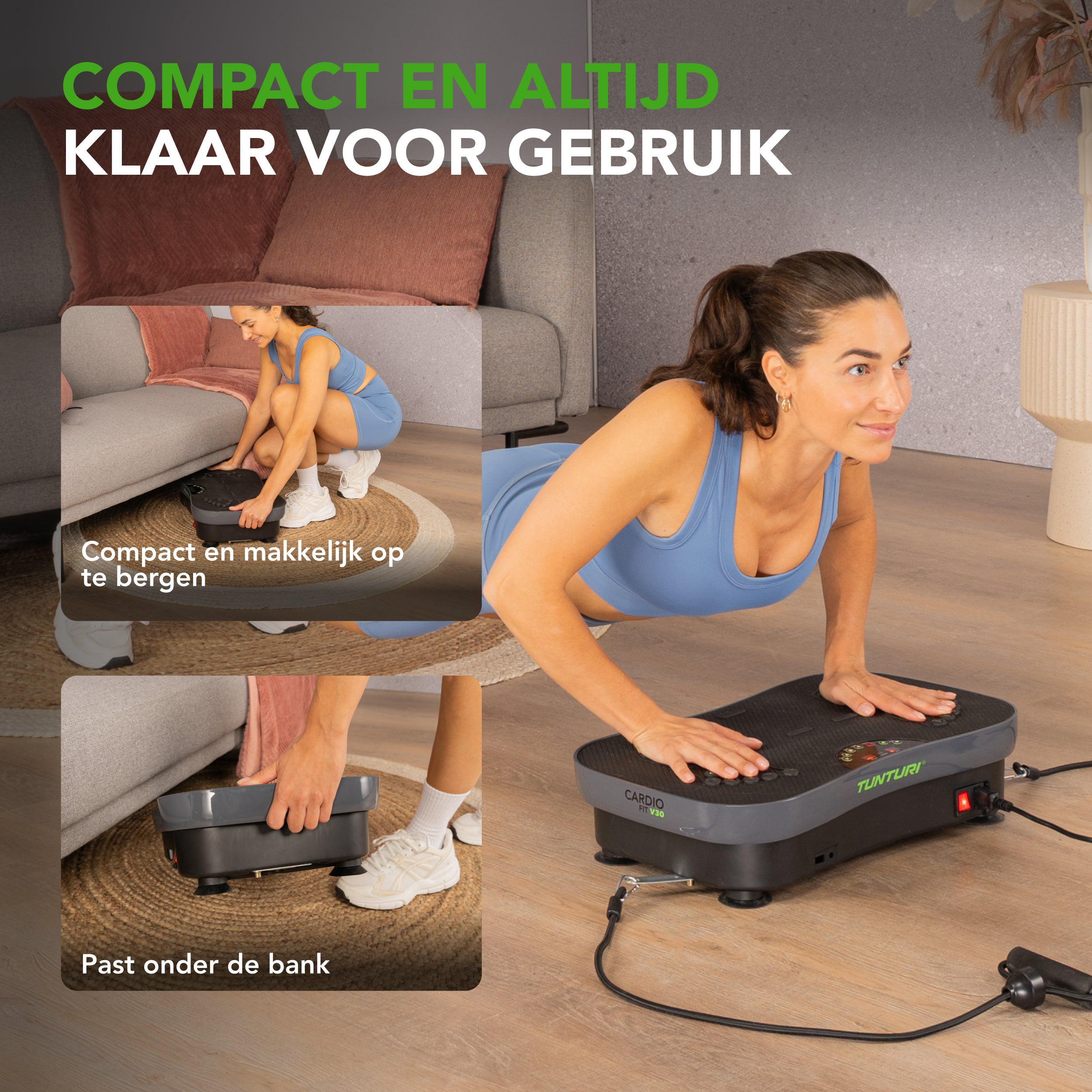 Tunturi Cardio Fit V30 Vibration plate afbeelding 4