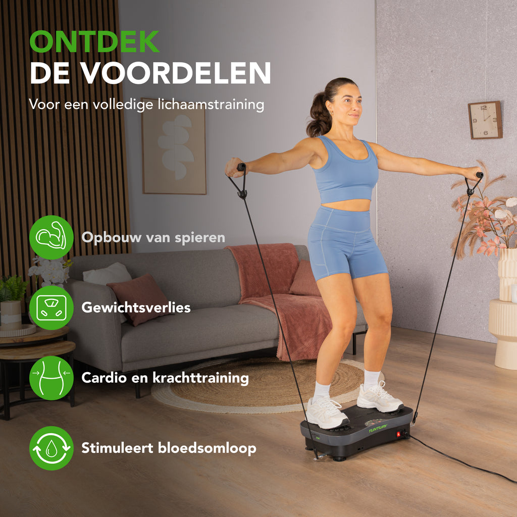 Tunturi Cardio Fit V30 Vibration plate afbeelding 6