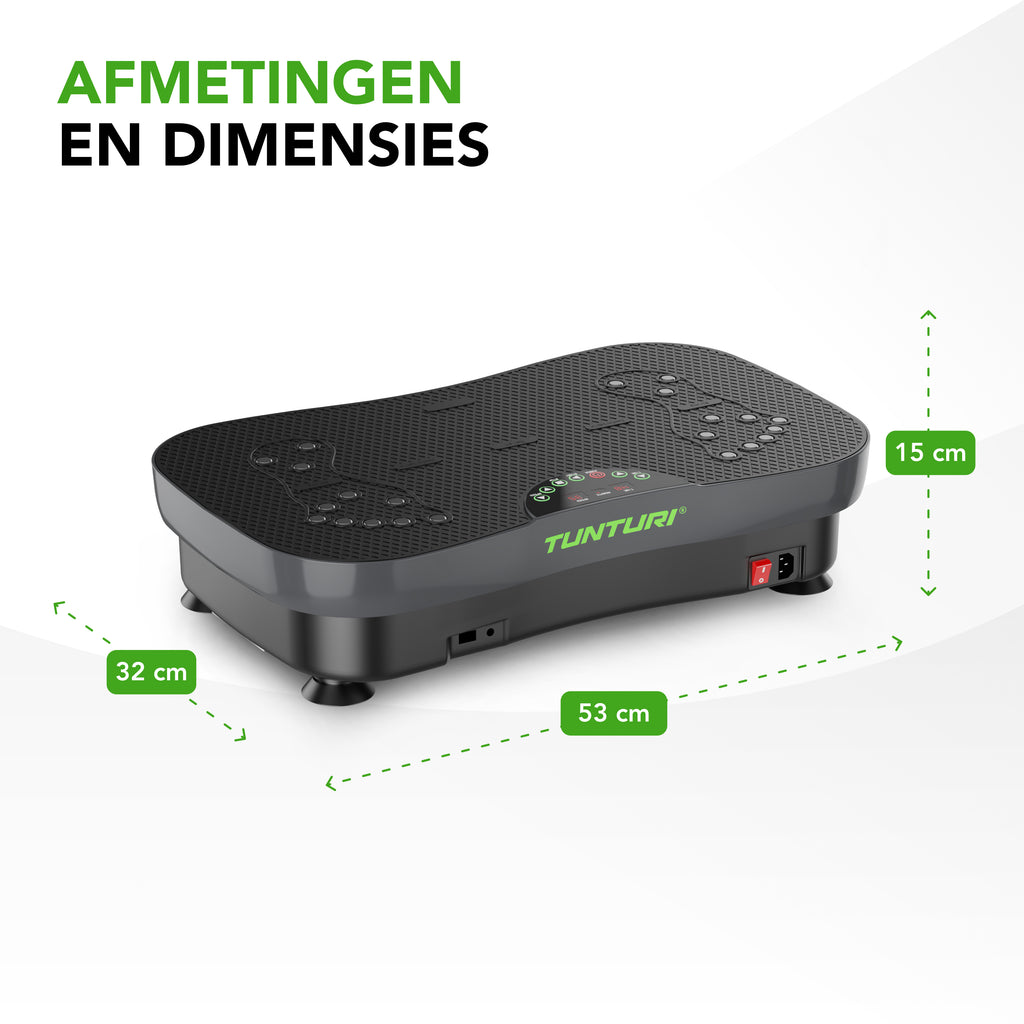 Tunturi Cardio Fit V30 Vibration plate afbeelding 10