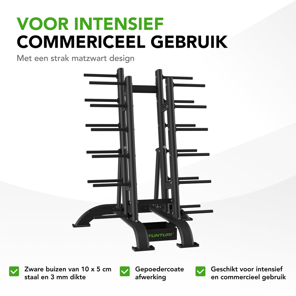 Tunturi Pro Aerobic Pump Set Rack, 30 sets (1/2) afbeelding 2