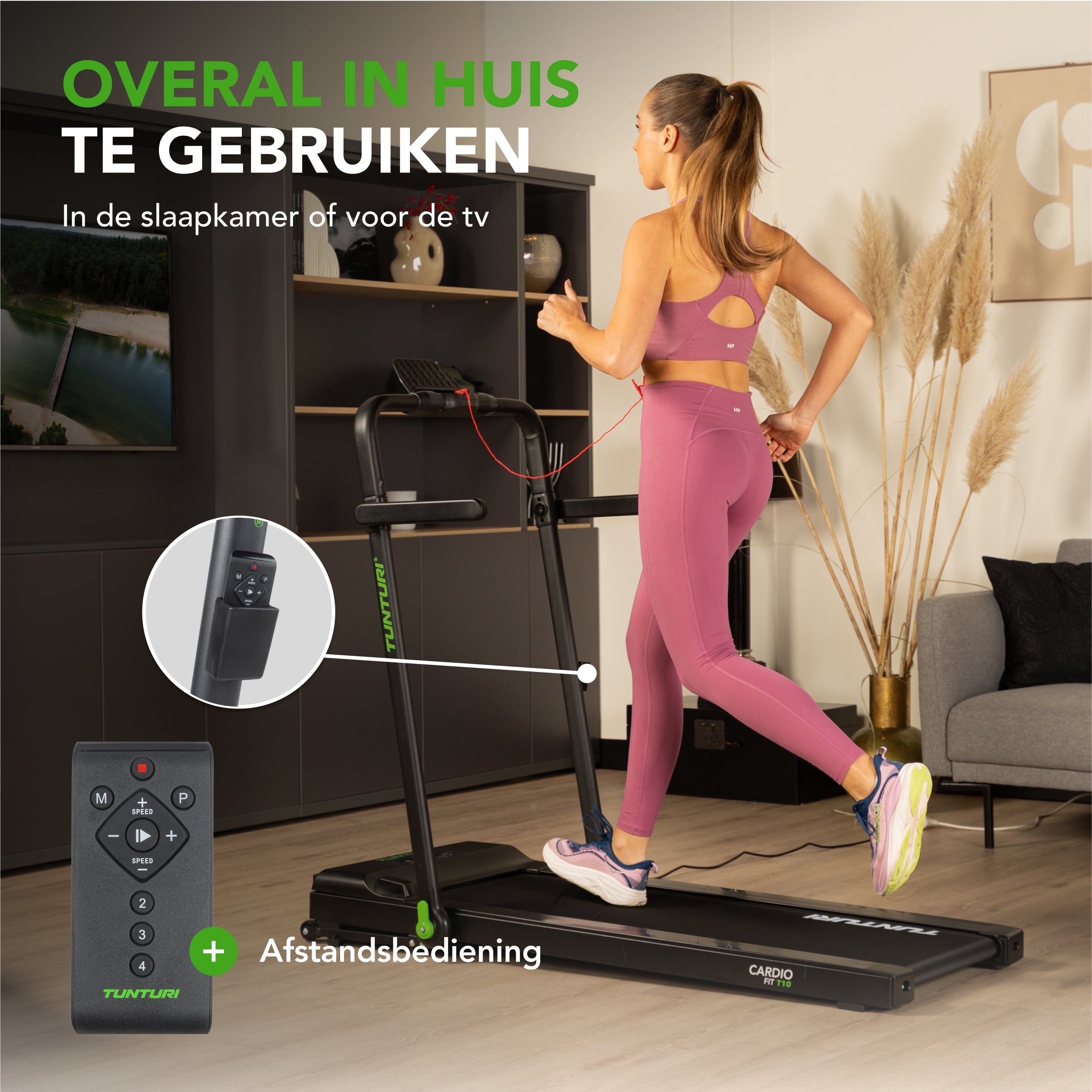 Tunturi Cardio Fit T10 Treadmill afbeelding 6