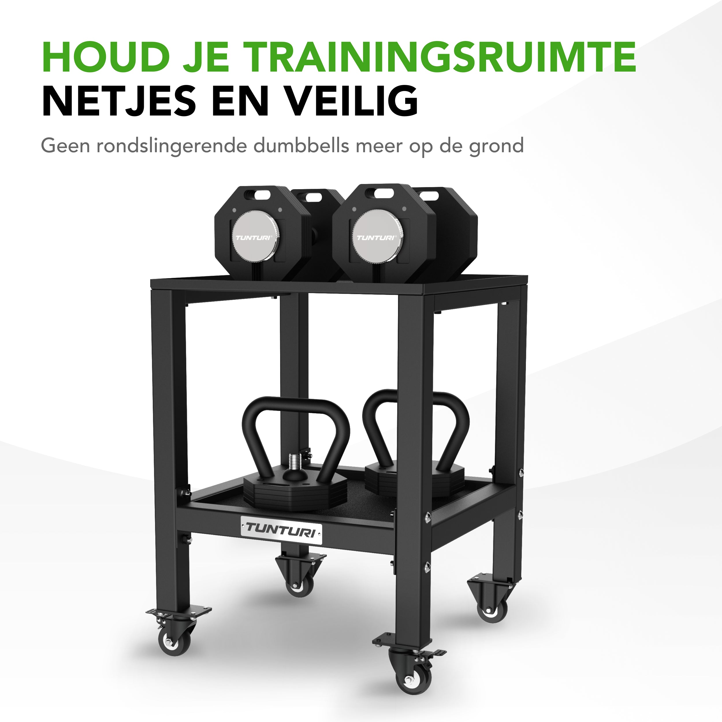 Tunturi Rapid Adjustable Dumbbell Stand afbeelding 3