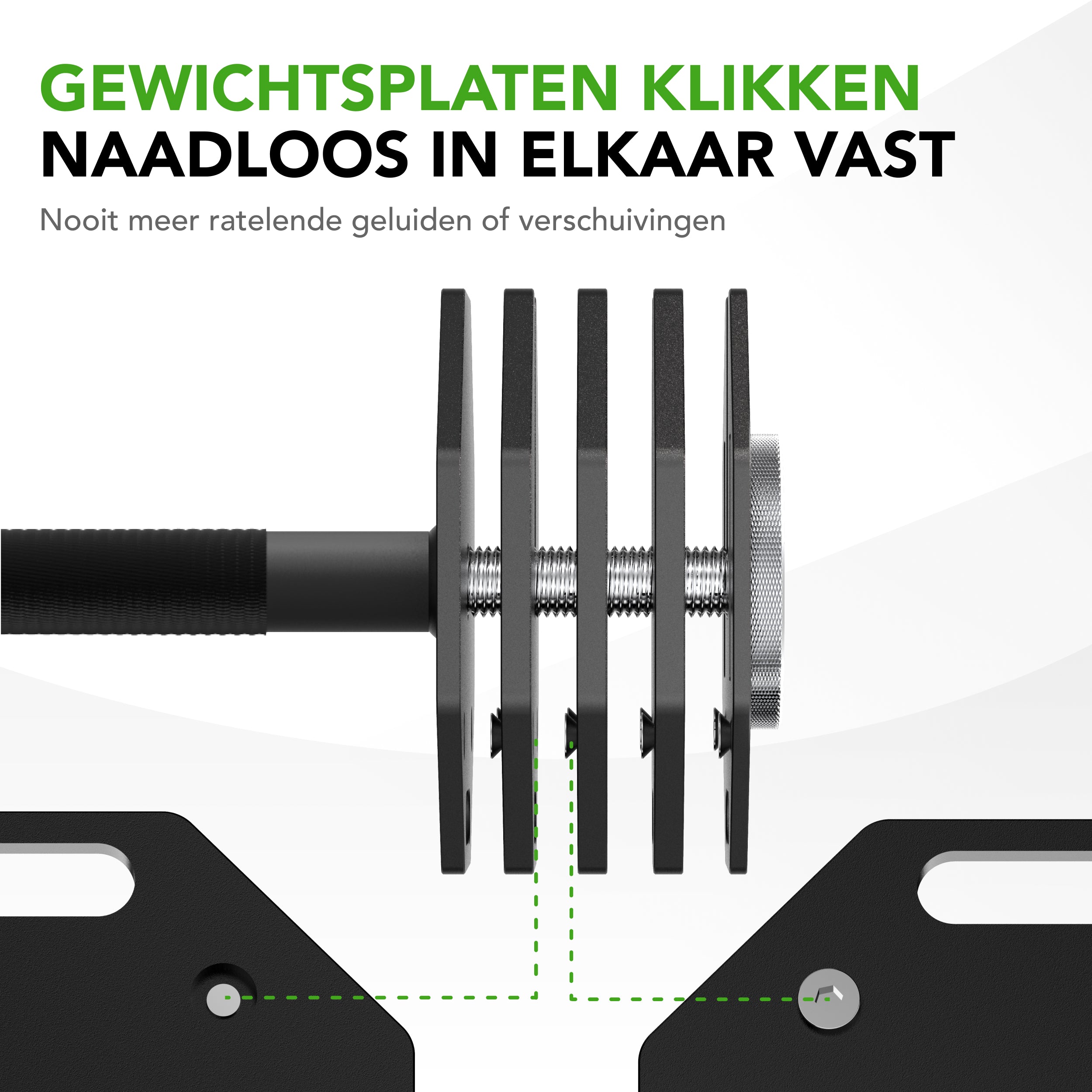 Tunturi Rapid Adjustable Barbell, 11kg afbeelding 9