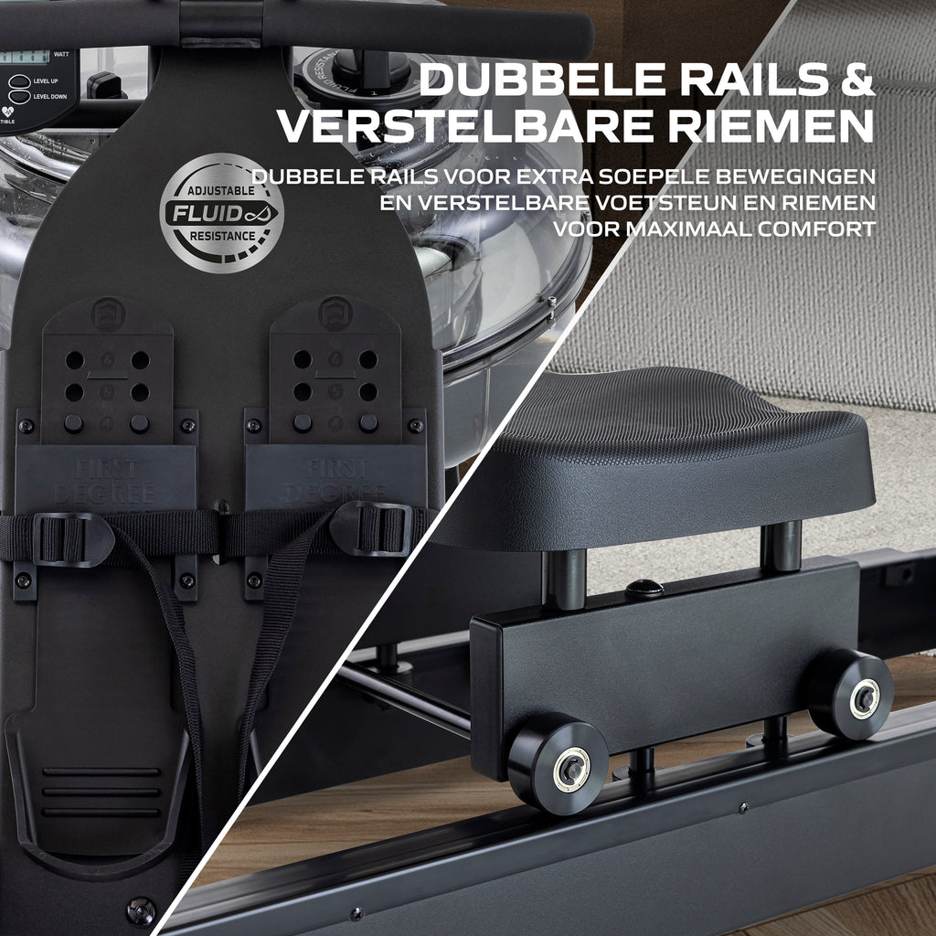 Fluid Rower Neon Plus Black (BT) (1/2) afbeelding 5