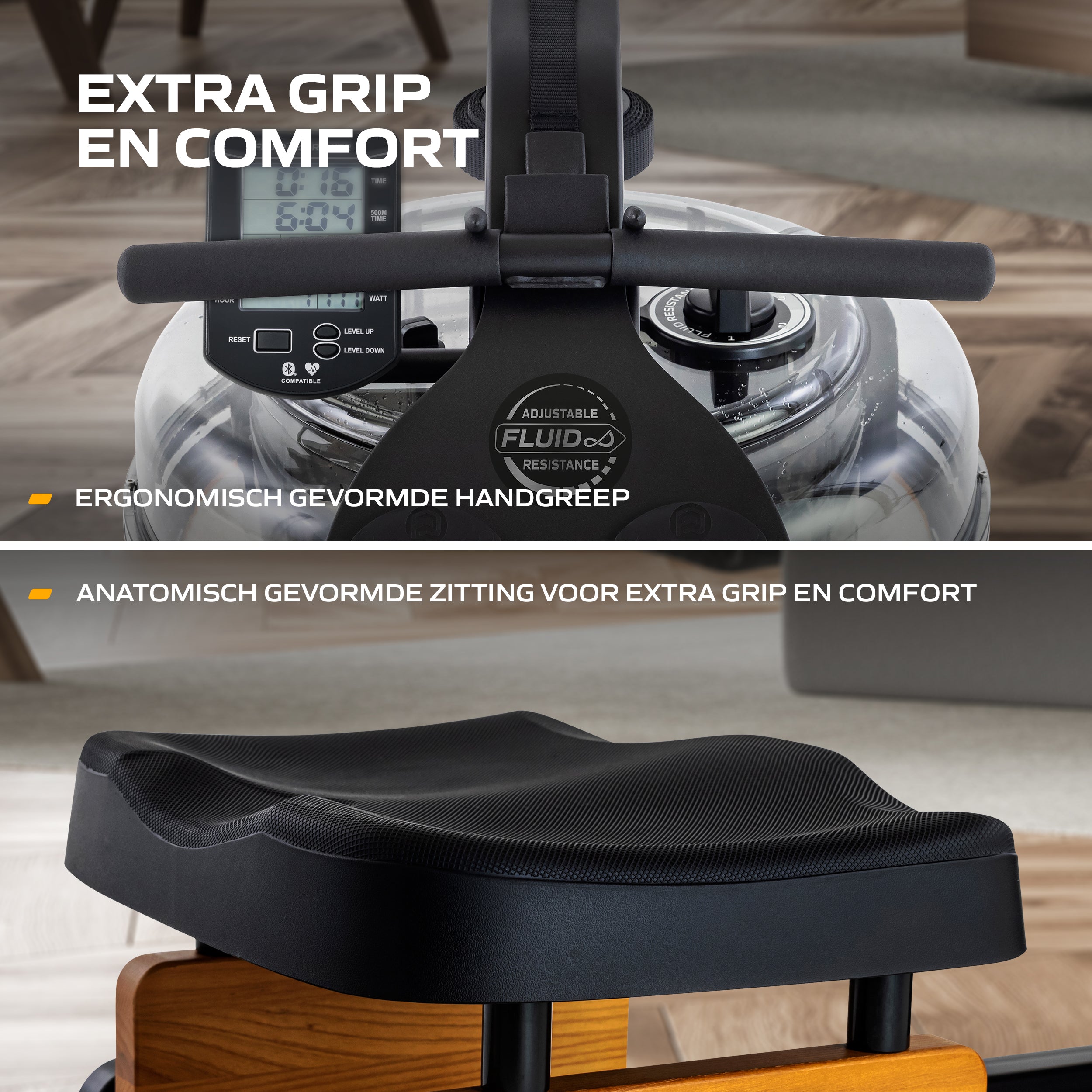 Fluid Rower Apollo Plus (BT) (1/2) afbeelding 7