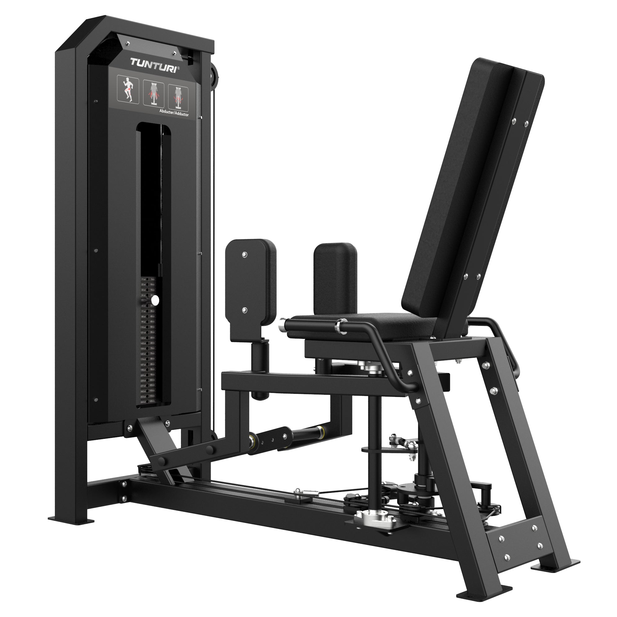 Tunturi Platinum - Dual Abductor/Adductor - Selectorized - V-series afbeelding 4