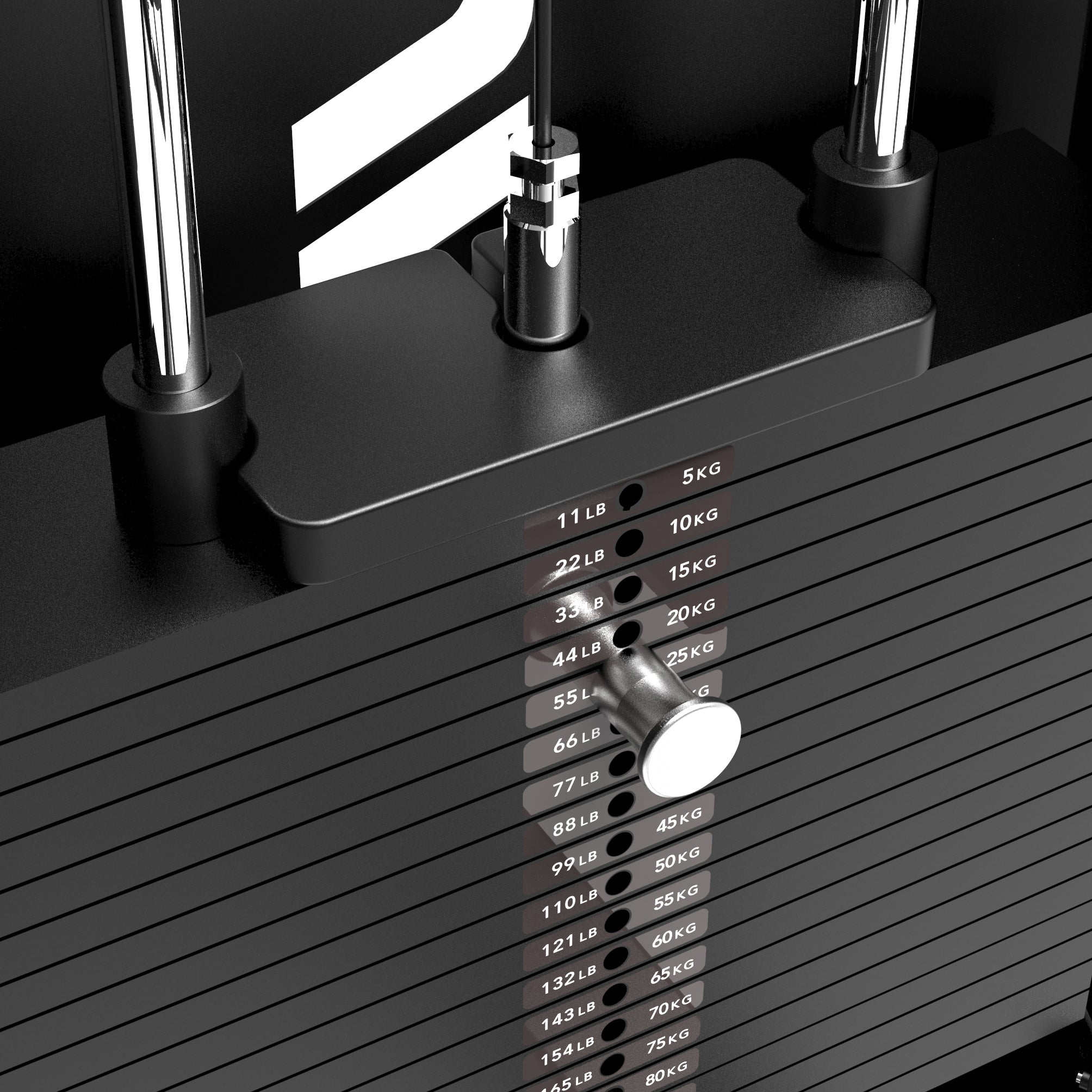 Tunturi Platinum - Dual Abductor/Adductor - Selectorized - V-series afbeelding 8