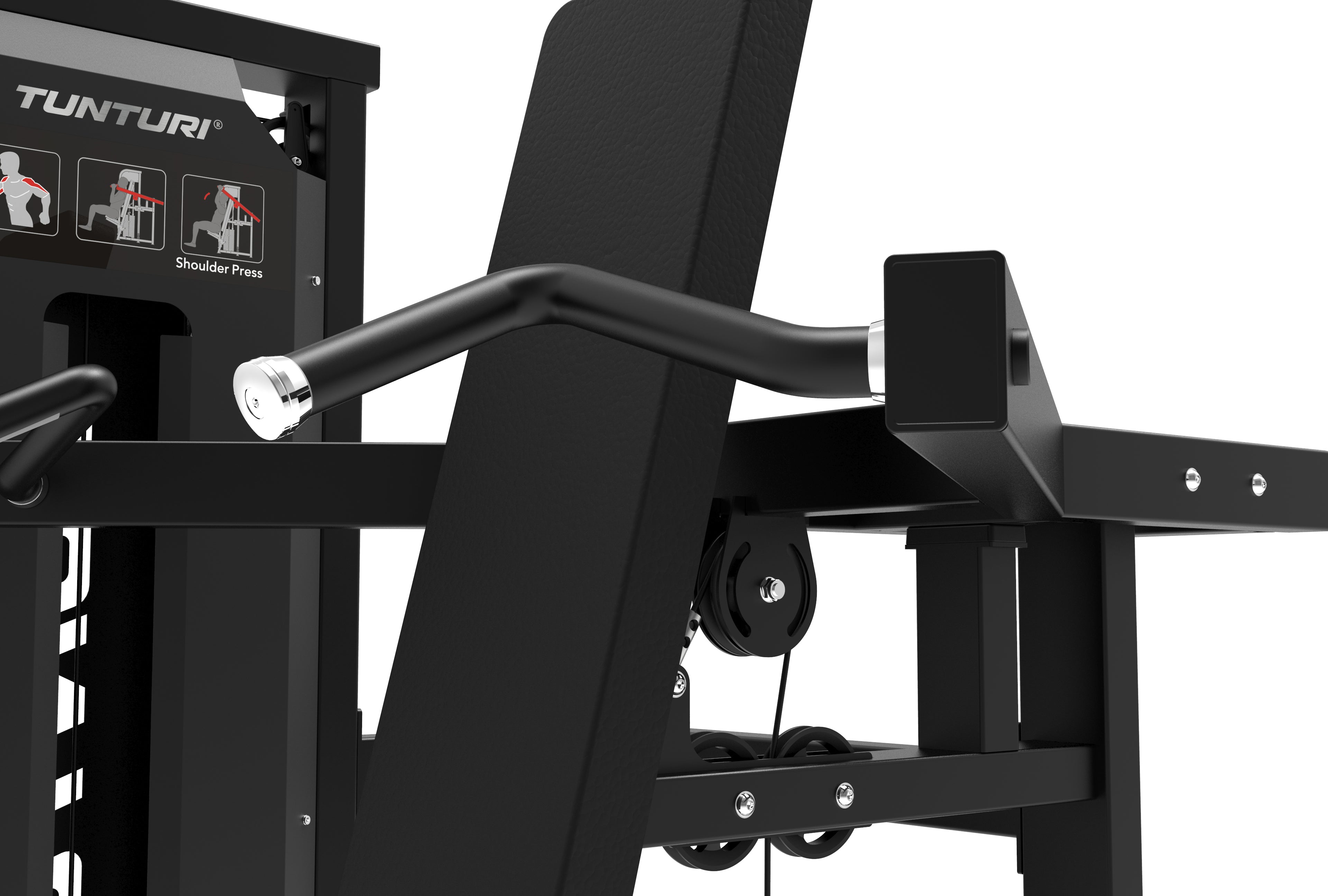 Tunturi Platinum - Shoulder press - Selectorized - V-series afbeelding 7