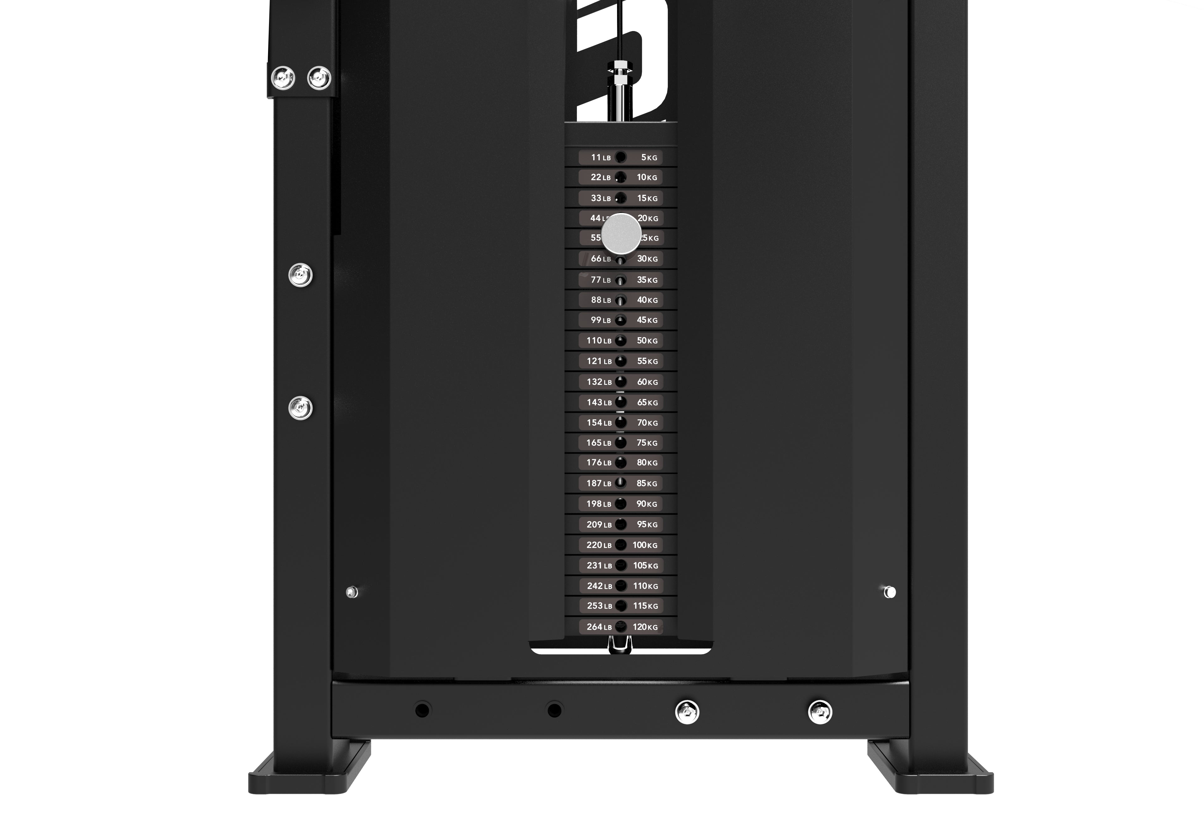 Tunturi Platinum - Dual Lat Pulldown/Low row - Selectorized - V-series afbeelding 10
