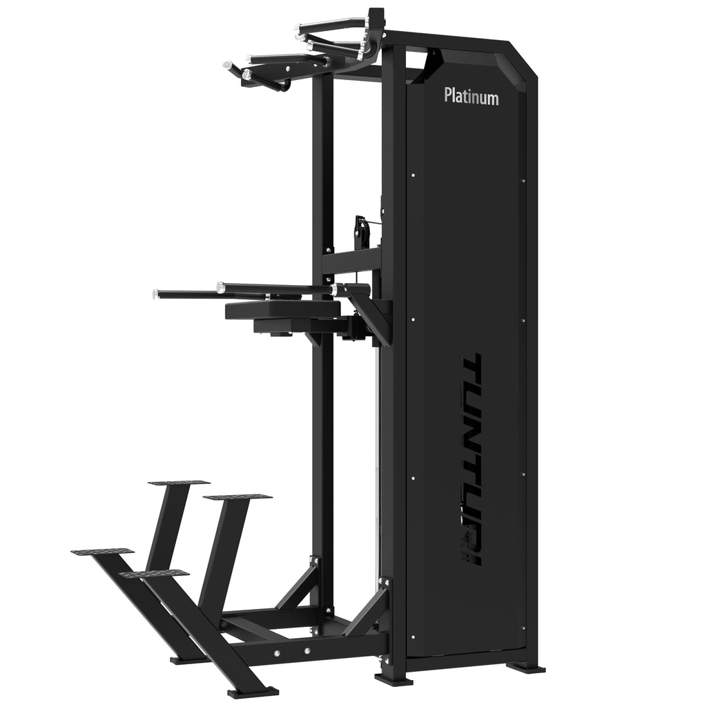 Tunturi Platinum - Dual Assisted Chin Up/Dip - Selectorized - V-series afbeelding 4