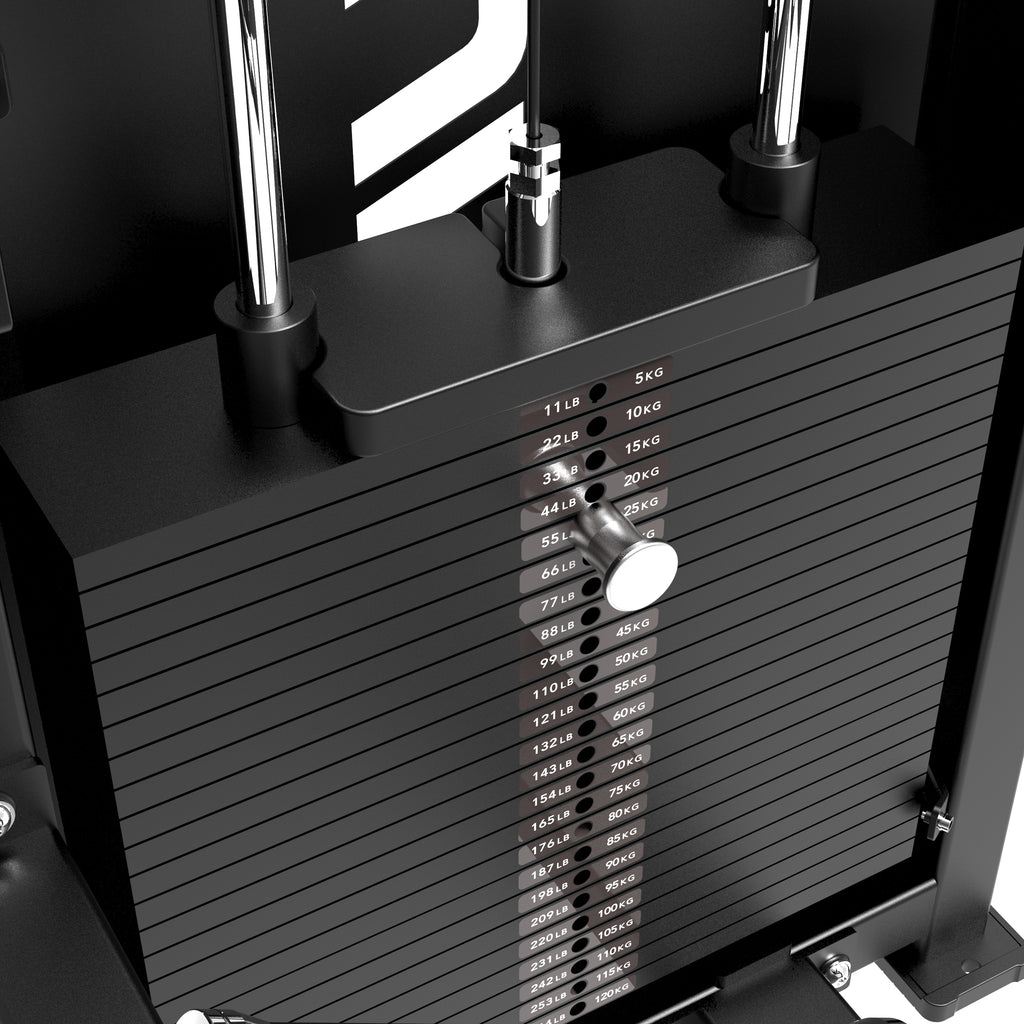 Tunturi Platinum - Hip Thrust - Selectorized - V-series afbeelding 10